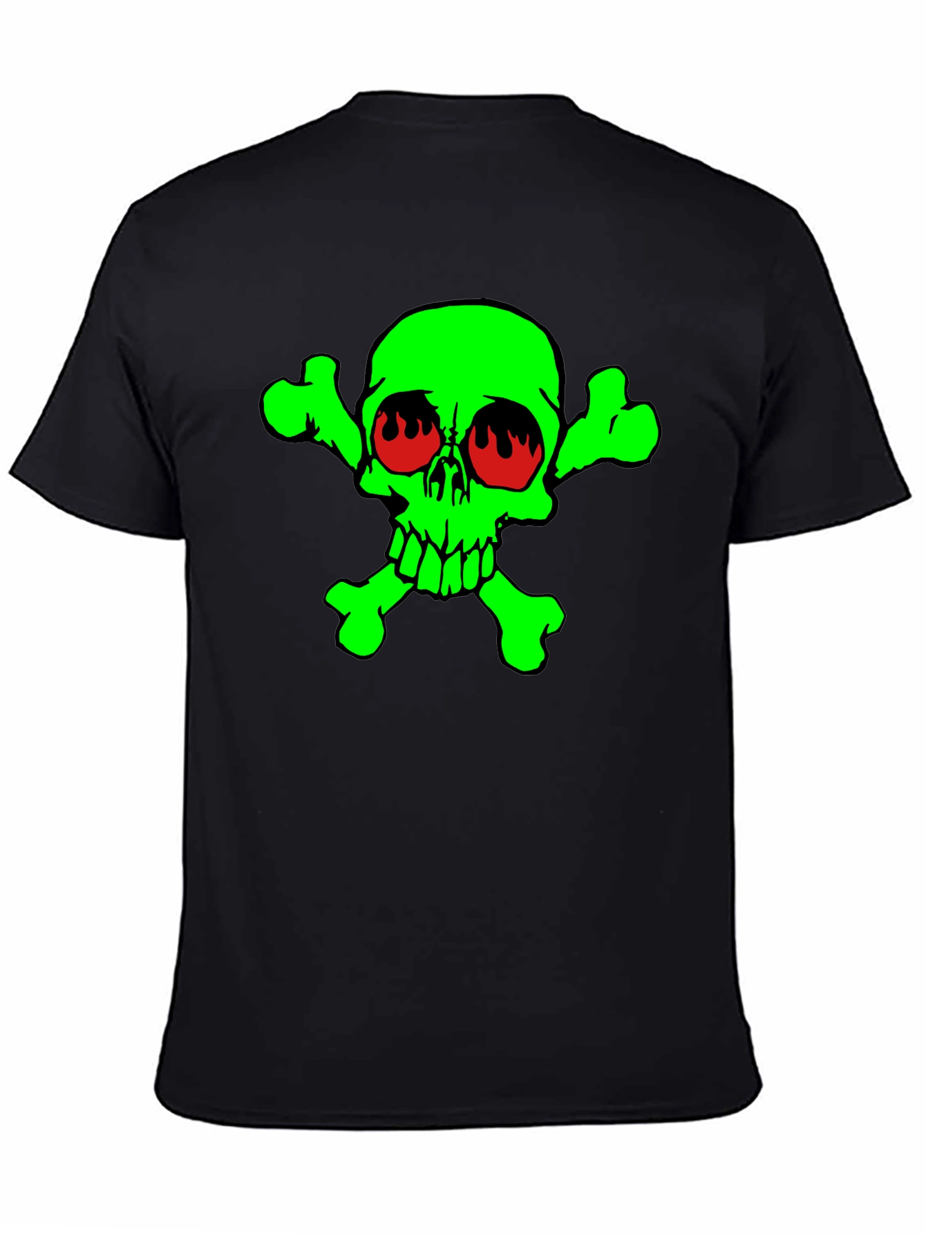 Toxic Skull Graphic T-Shirt