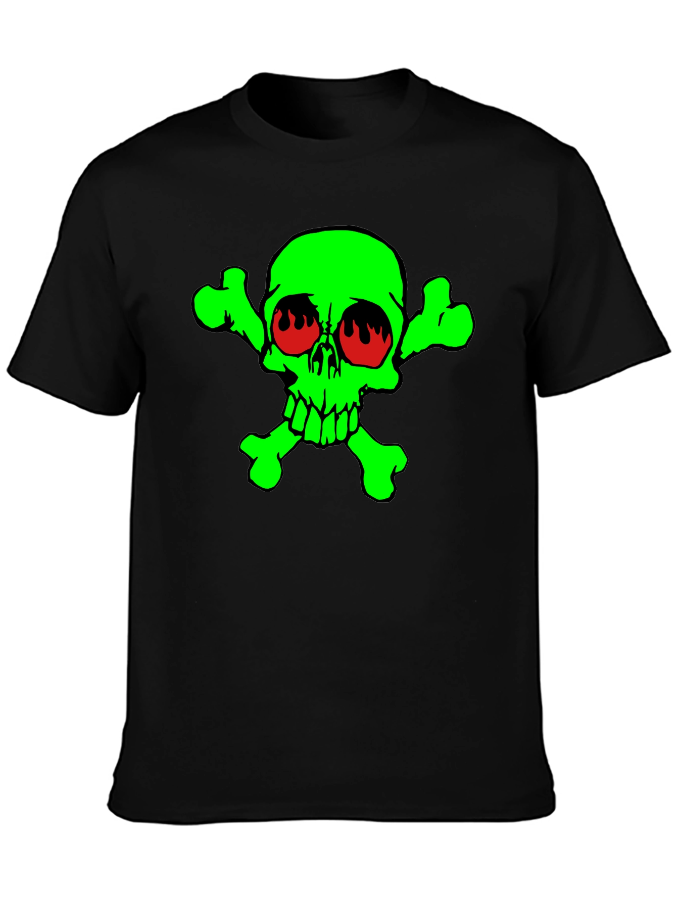 Toxic Skull Graphic T-Shirt