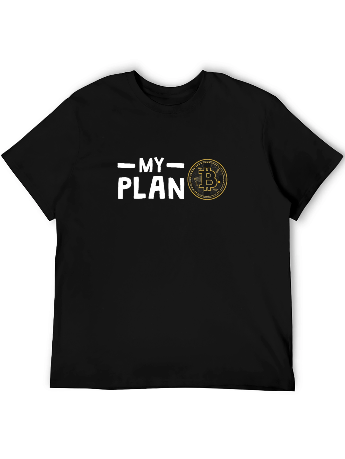 Bitcoin Plan Black T-Shirt