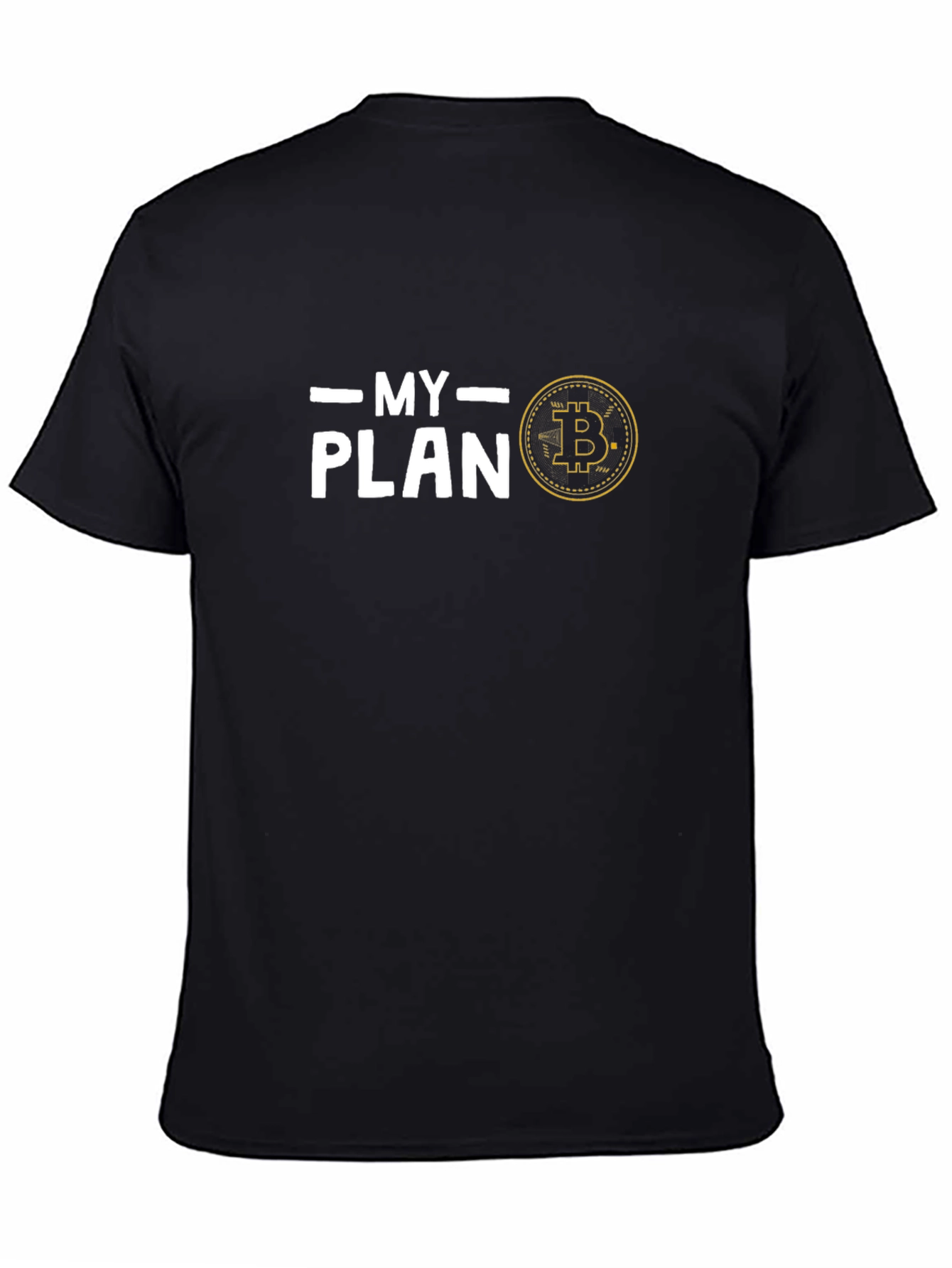 Bitcoin Plan Black T-Shirt