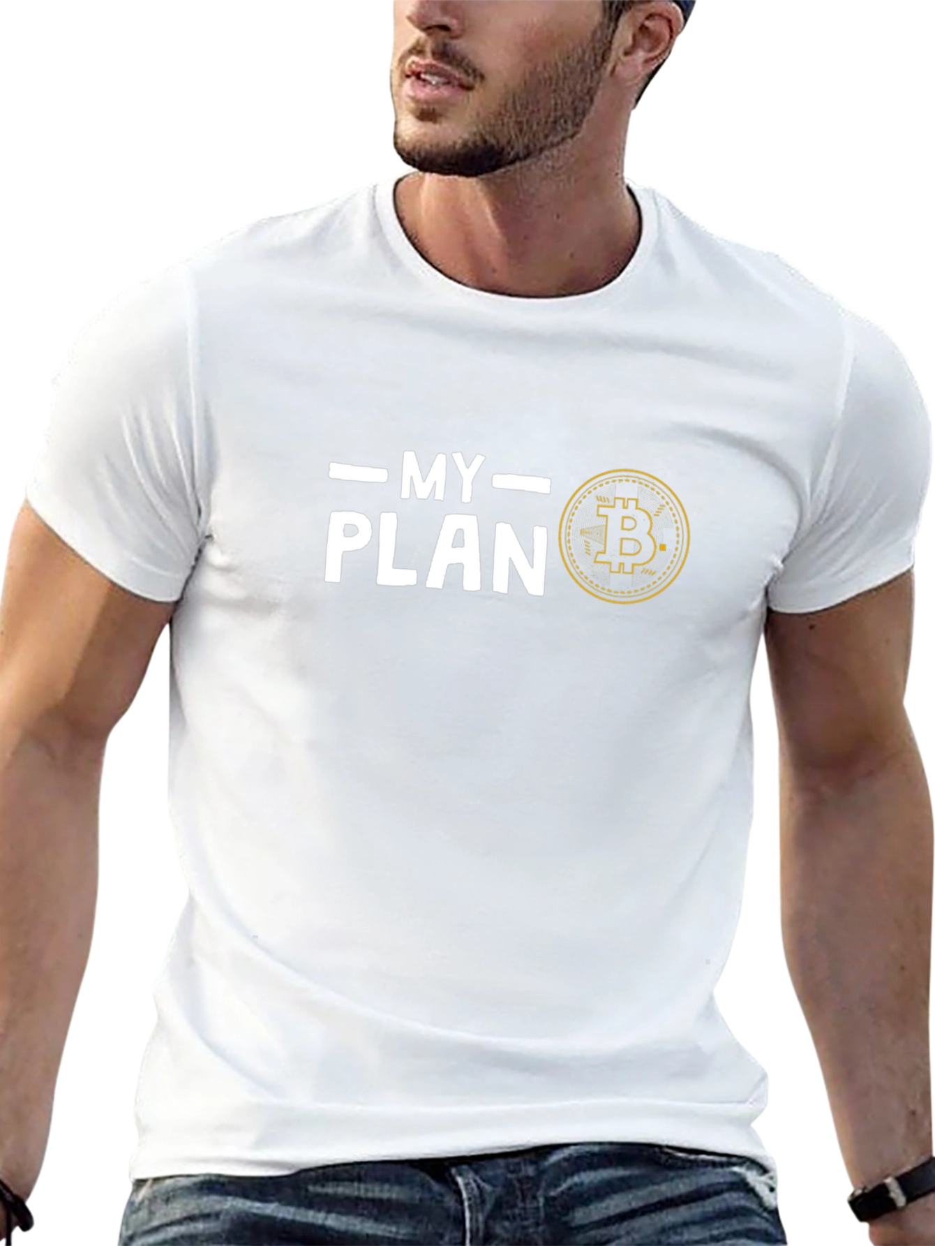 Bitcoin Plan Black T-Shirt