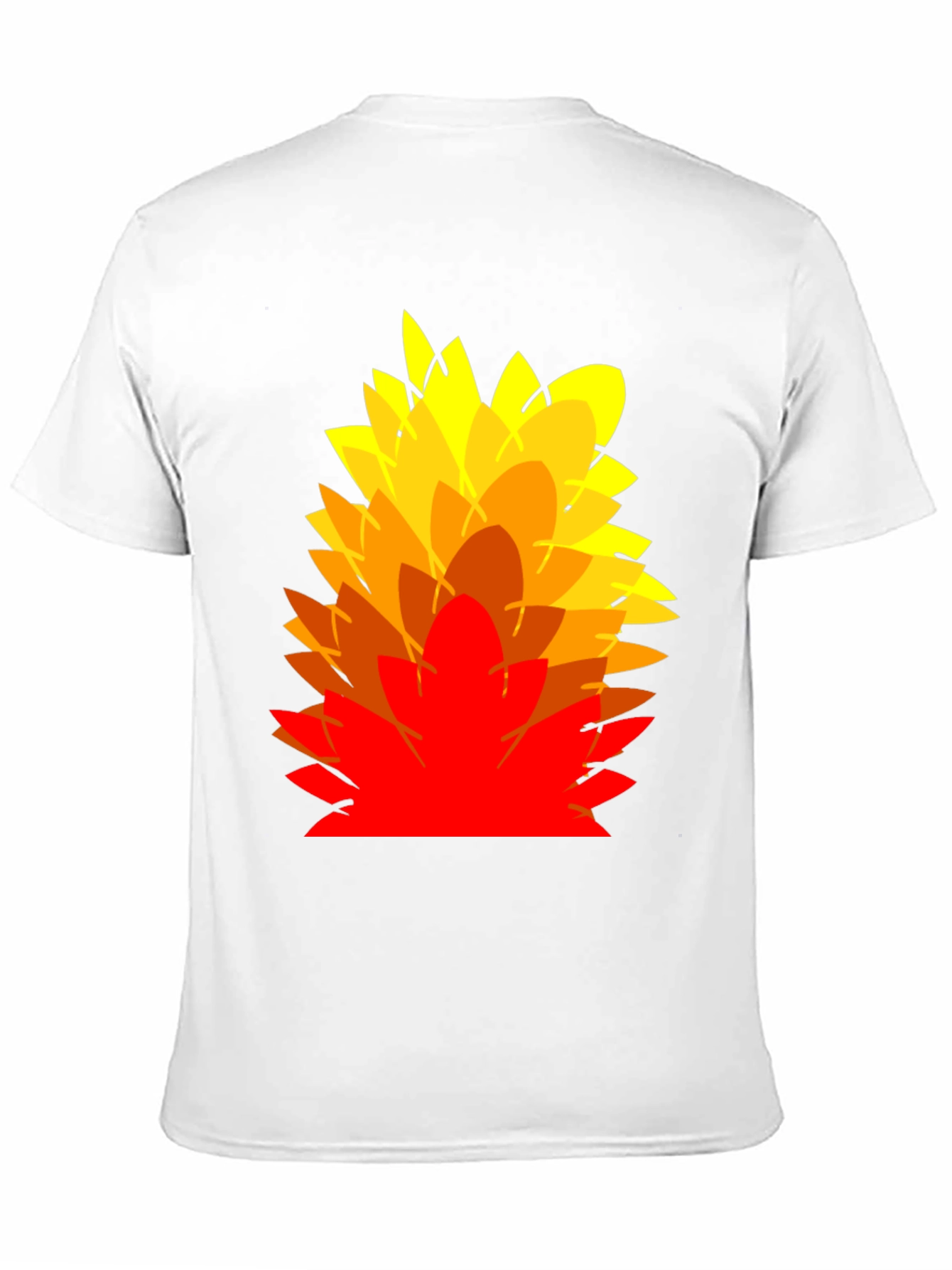 Abstract Floral Graphic Print T-Shirt