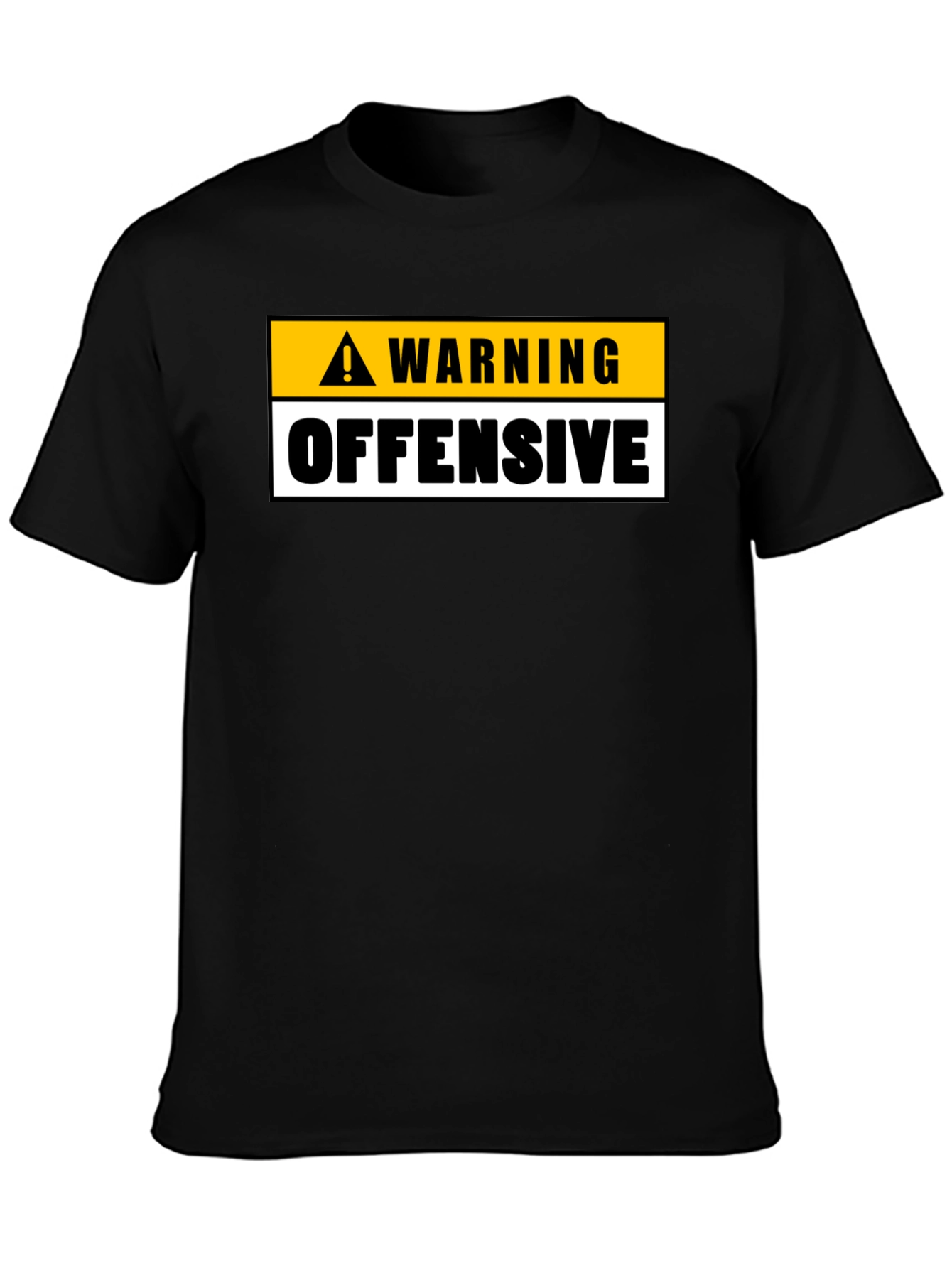 Warning Offensive Graphic Tee