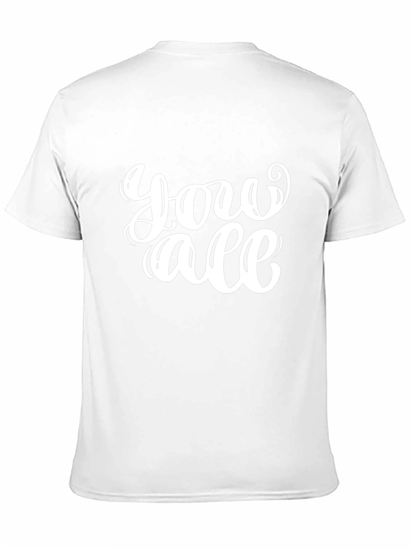 You All Graphic T-Shirt - Casual Black Tee