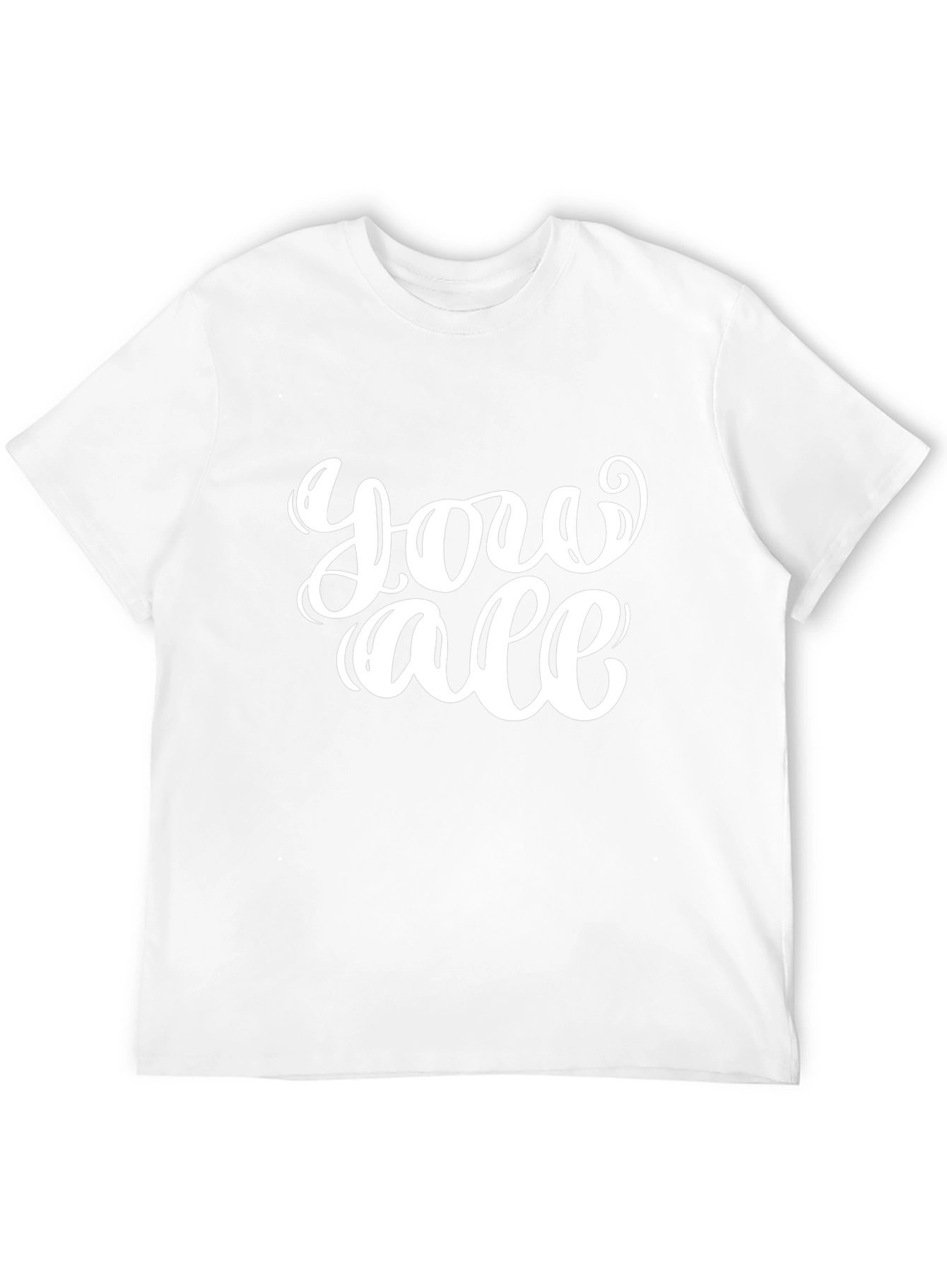 You All Graphic T-Shirt - Casual Black Tee
