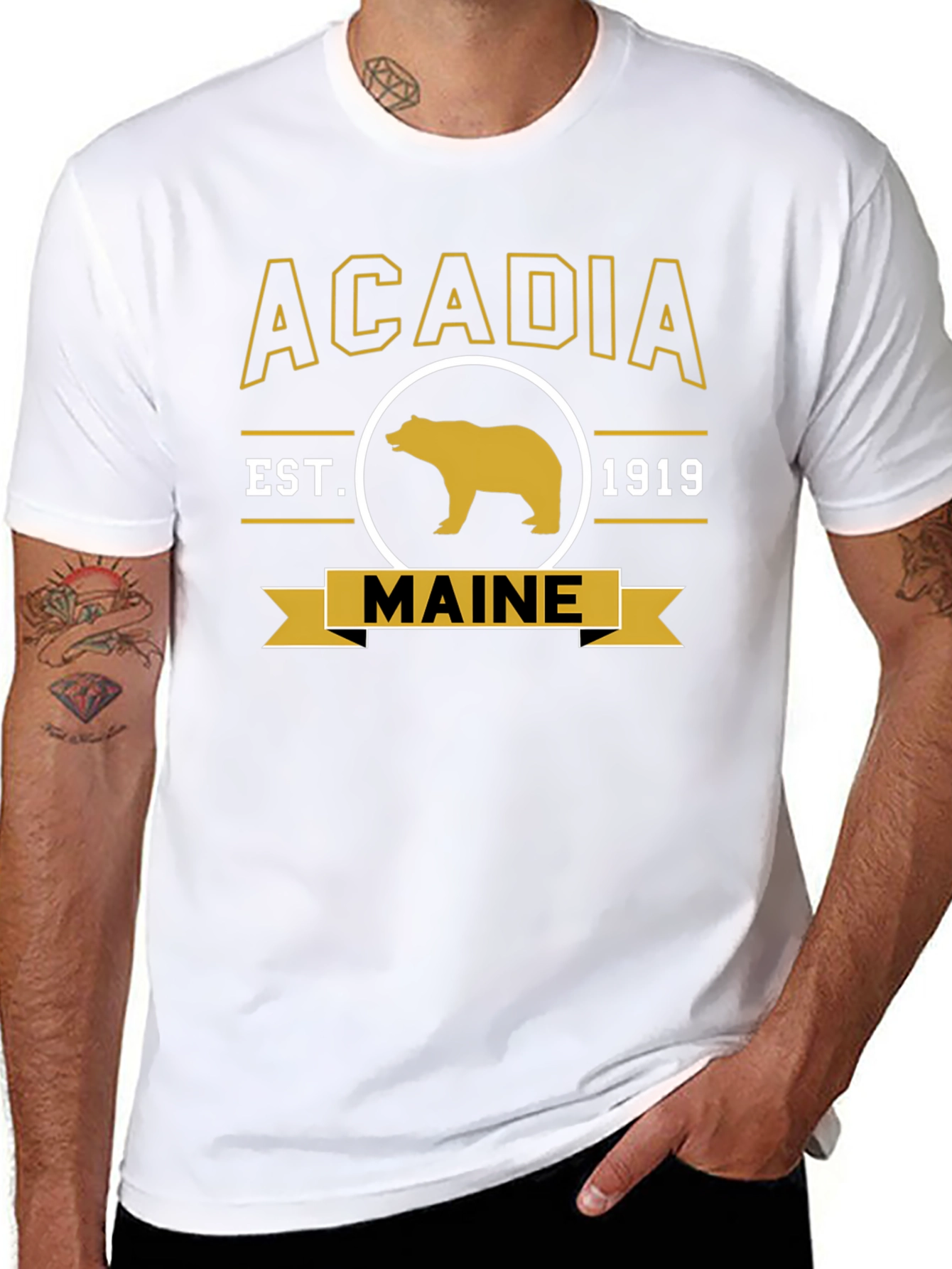 Acadia Maine Bear T-Shirt