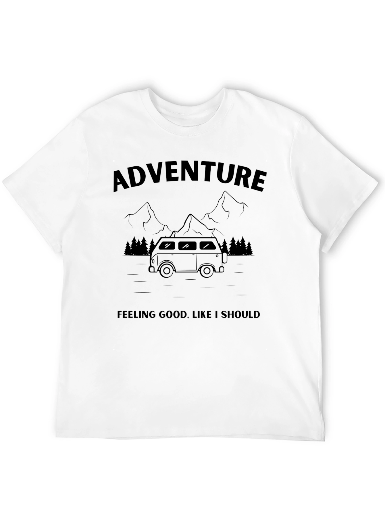 Adventure Van Graphic T-Shirt - Feeling Good Tee