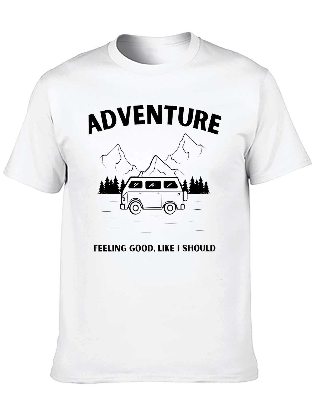 Adventure Van Graphic T-Shirt - Feeling Good Tee