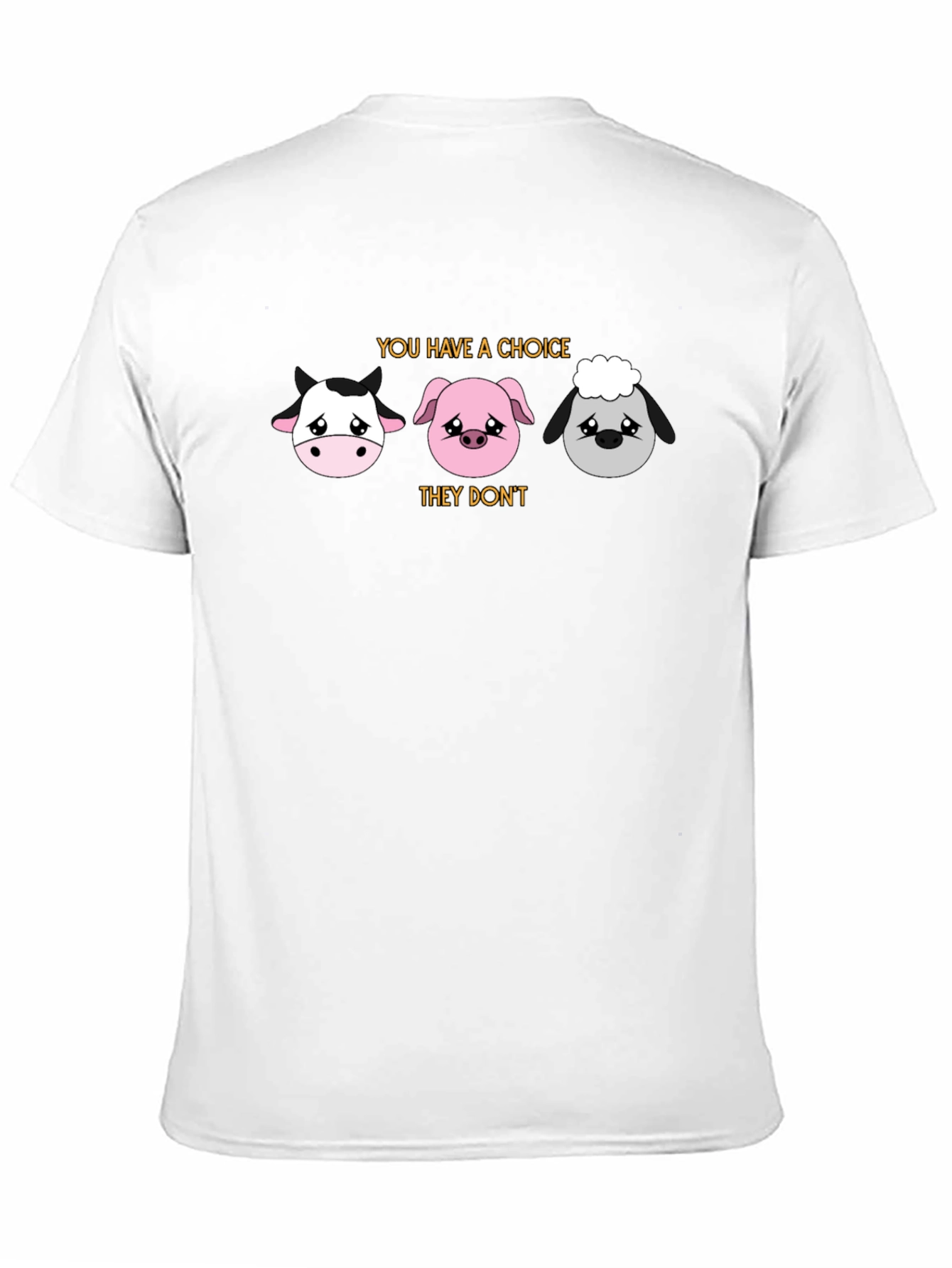 Vegan Choice T-Shirt - Animal Rights Tee