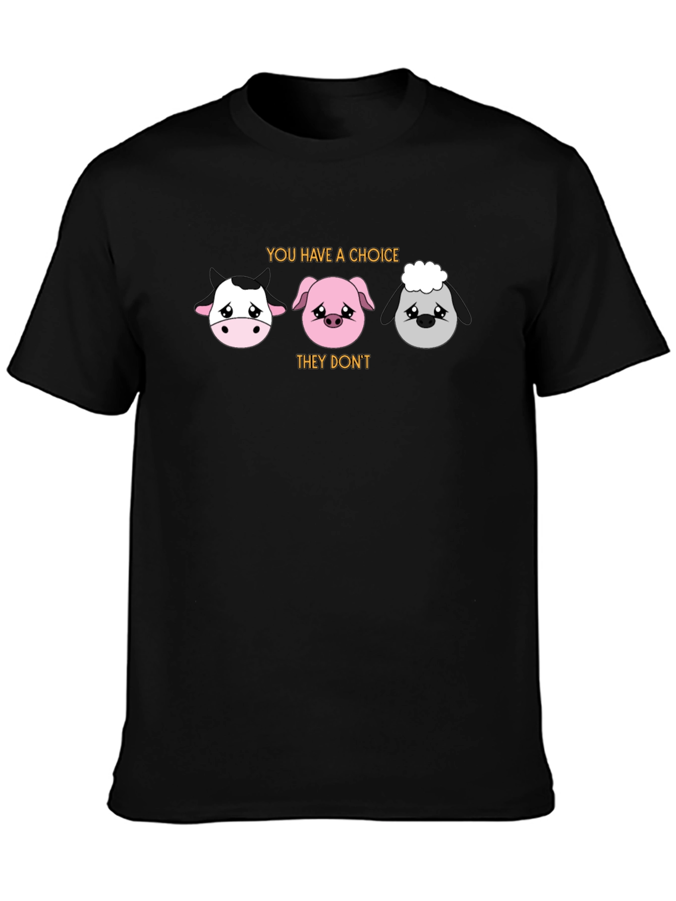 Vegan Choice T-Shirt - Animal Rights Tee