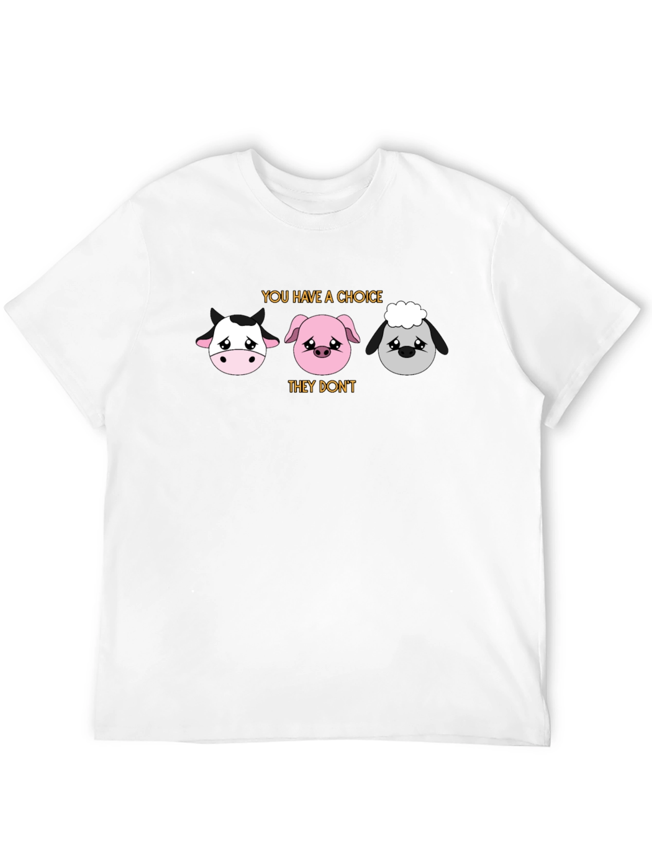 Vegan Choice T-Shirt - Animal Rights Tee