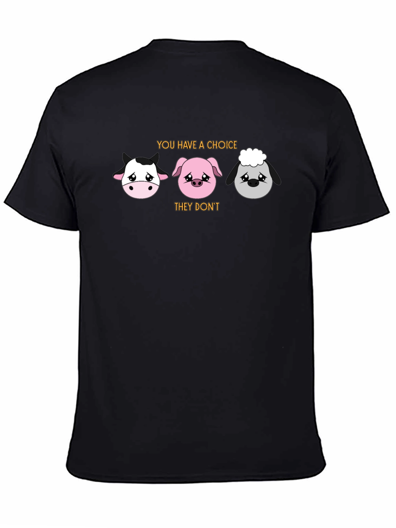 Vegan Choice T-Shirt - Animal Rights Tee
