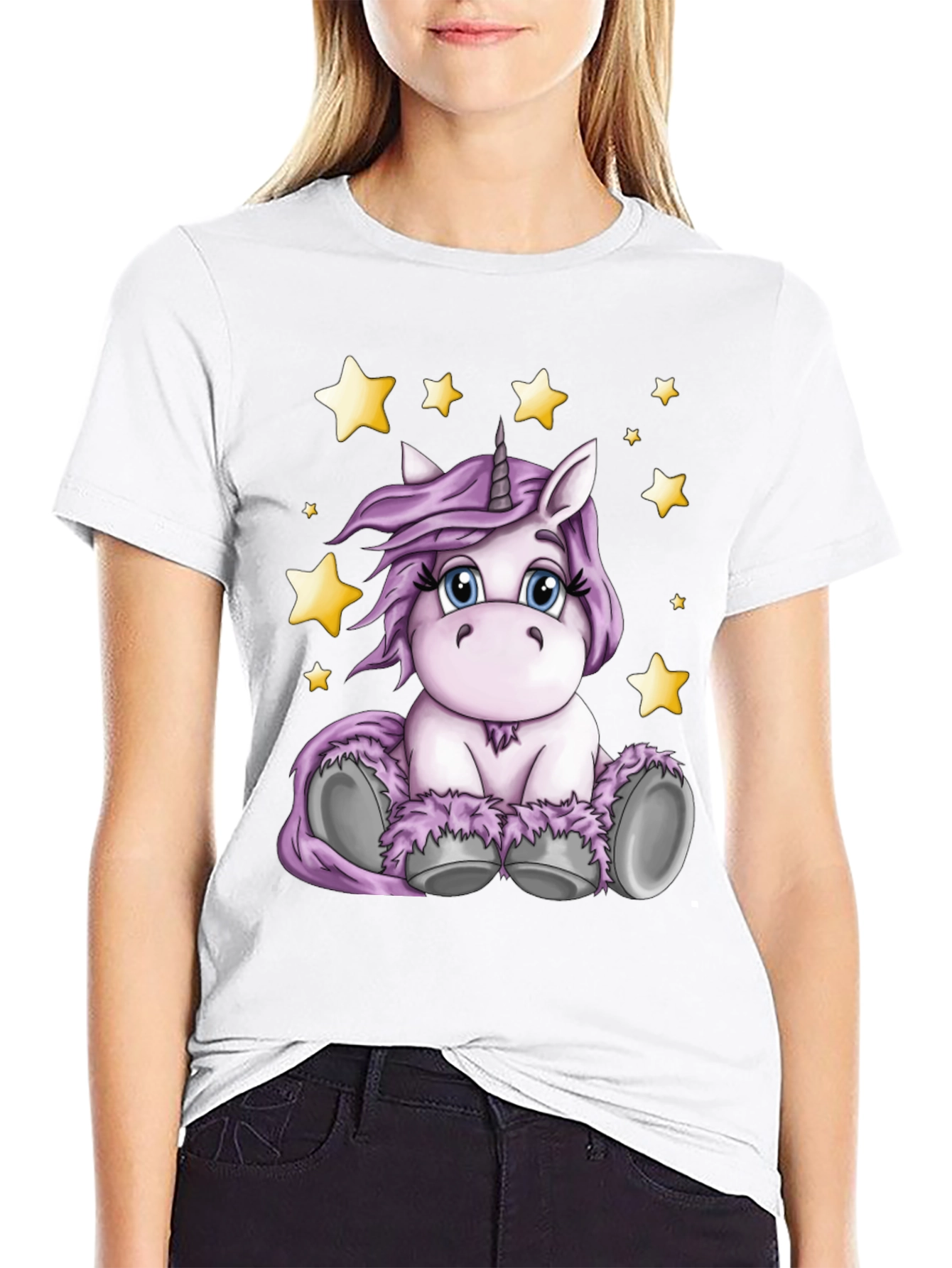 Unicorn Starry Night Tee