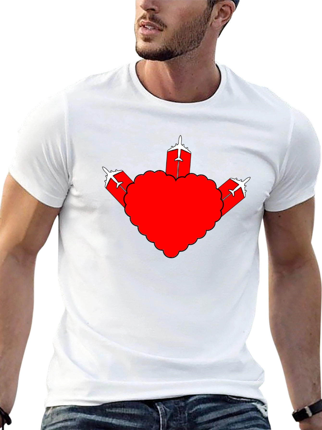 Aviation Heart T-Shirt