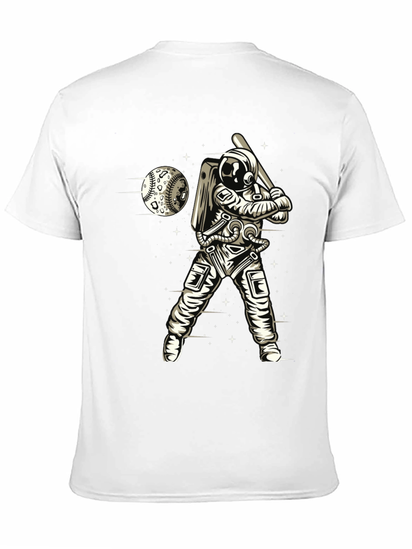 Astronaut Baseball T-Shirt