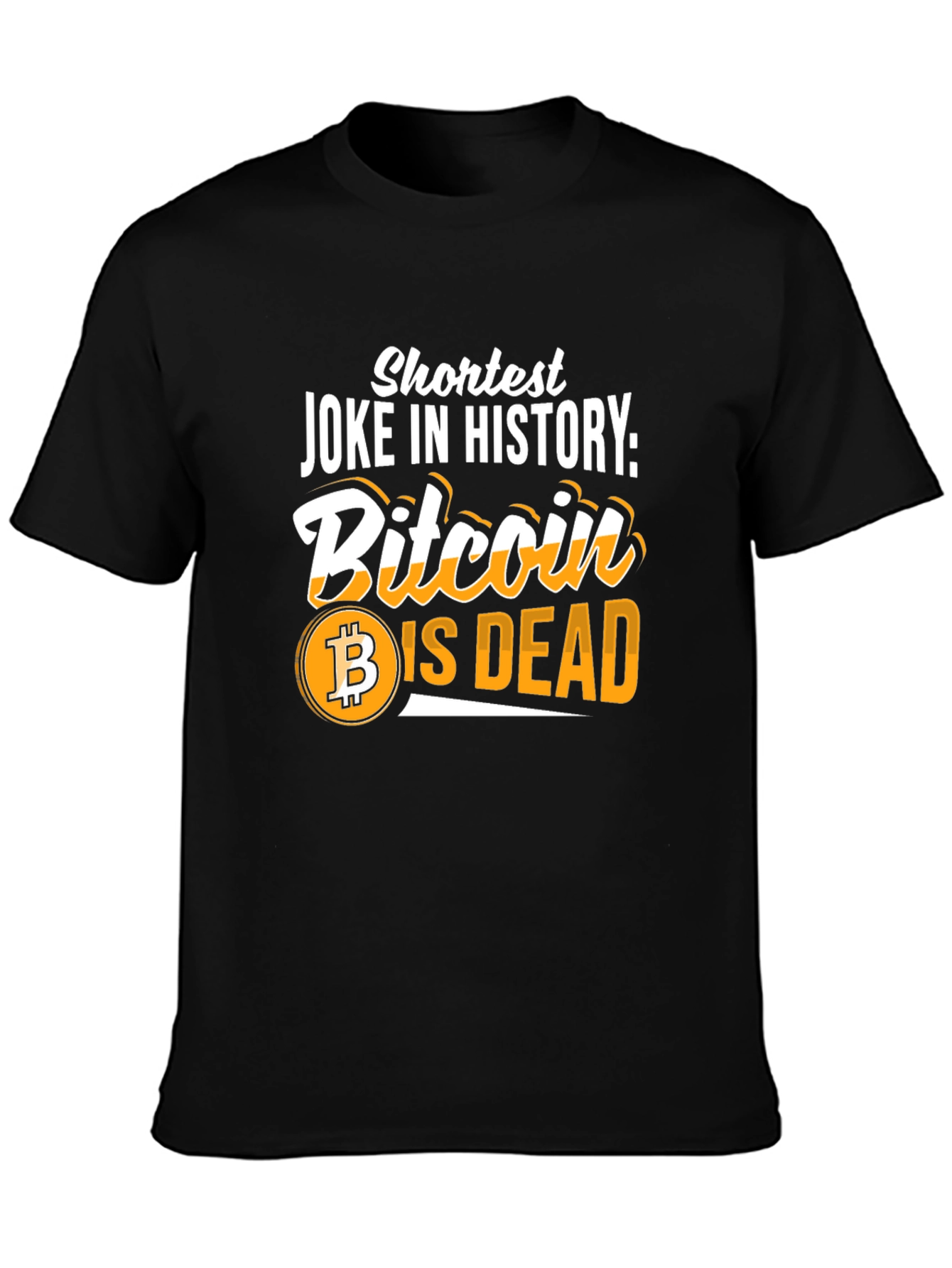 Bitcoin T-Shirt: Shortest Joke in History
