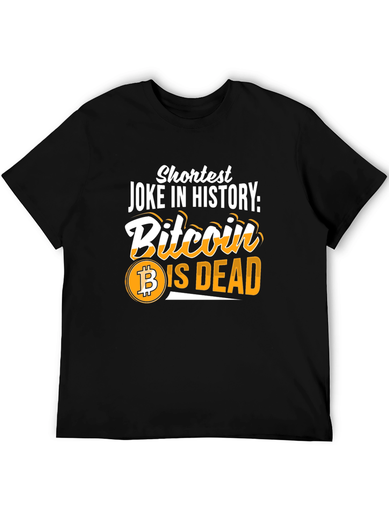 Bitcoin T-Shirt: Shortest Joke in History