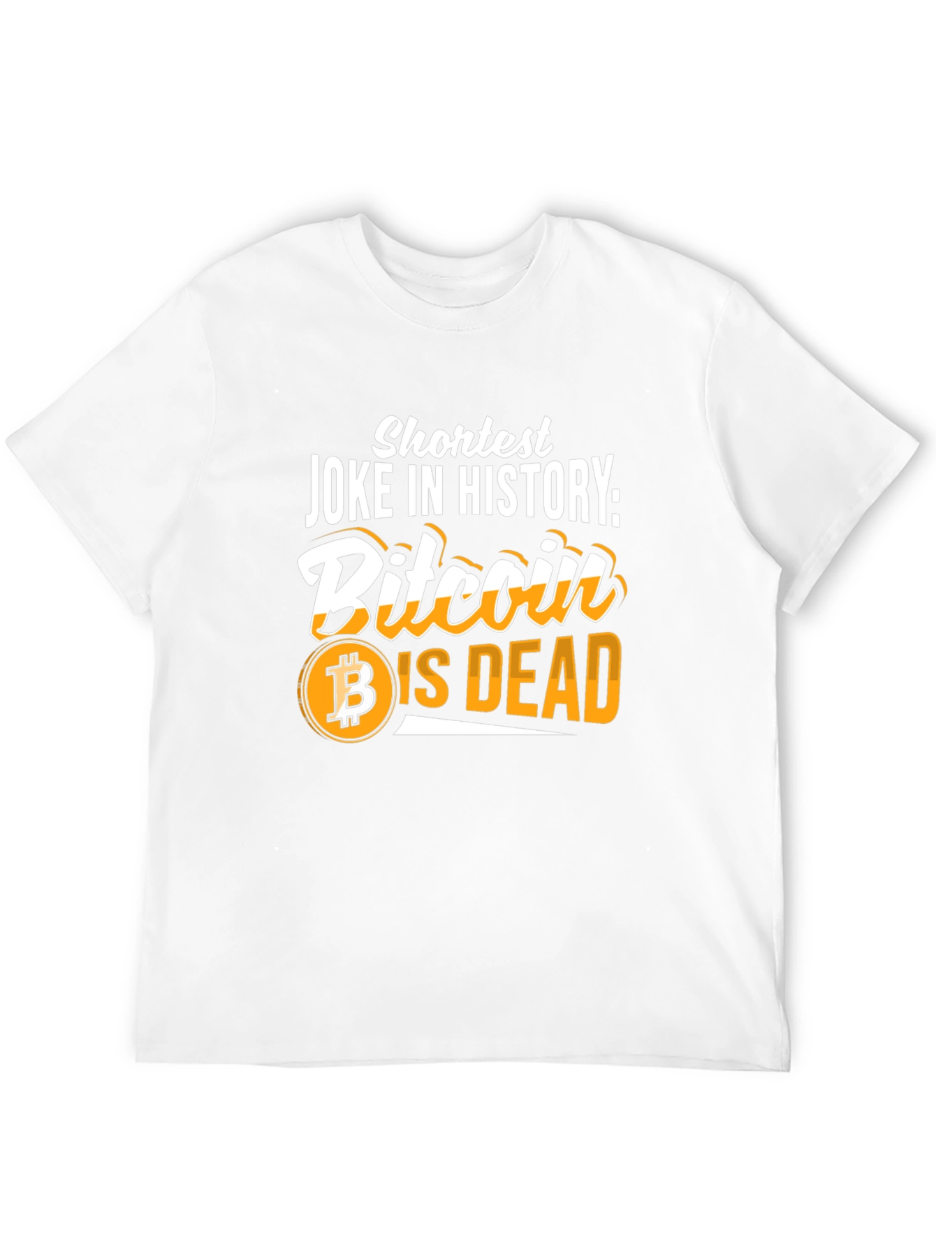 Bitcoin T-Shirt: Shortest Joke in History
