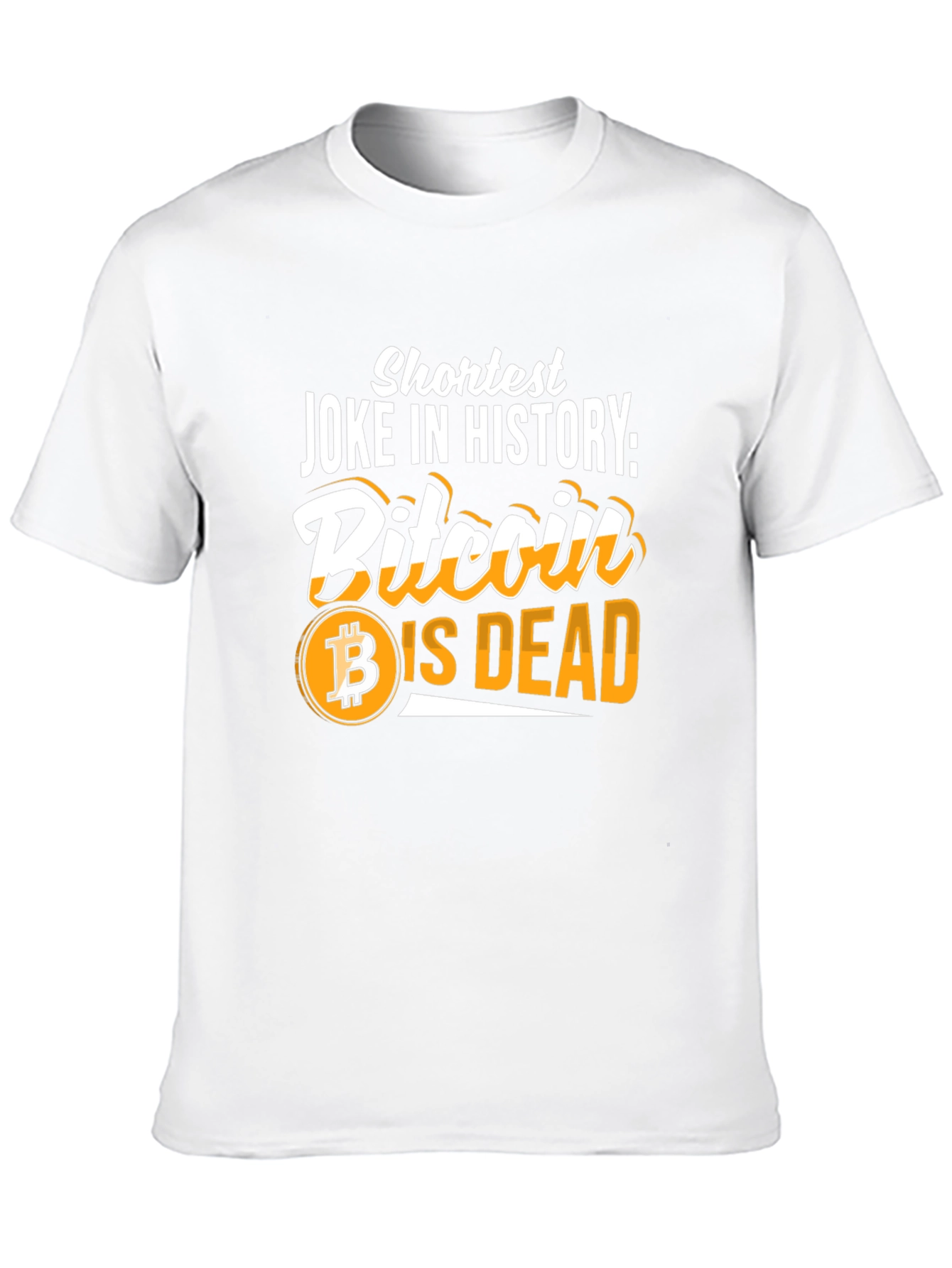 Bitcoin T-Shirt: Shortest Joke in History