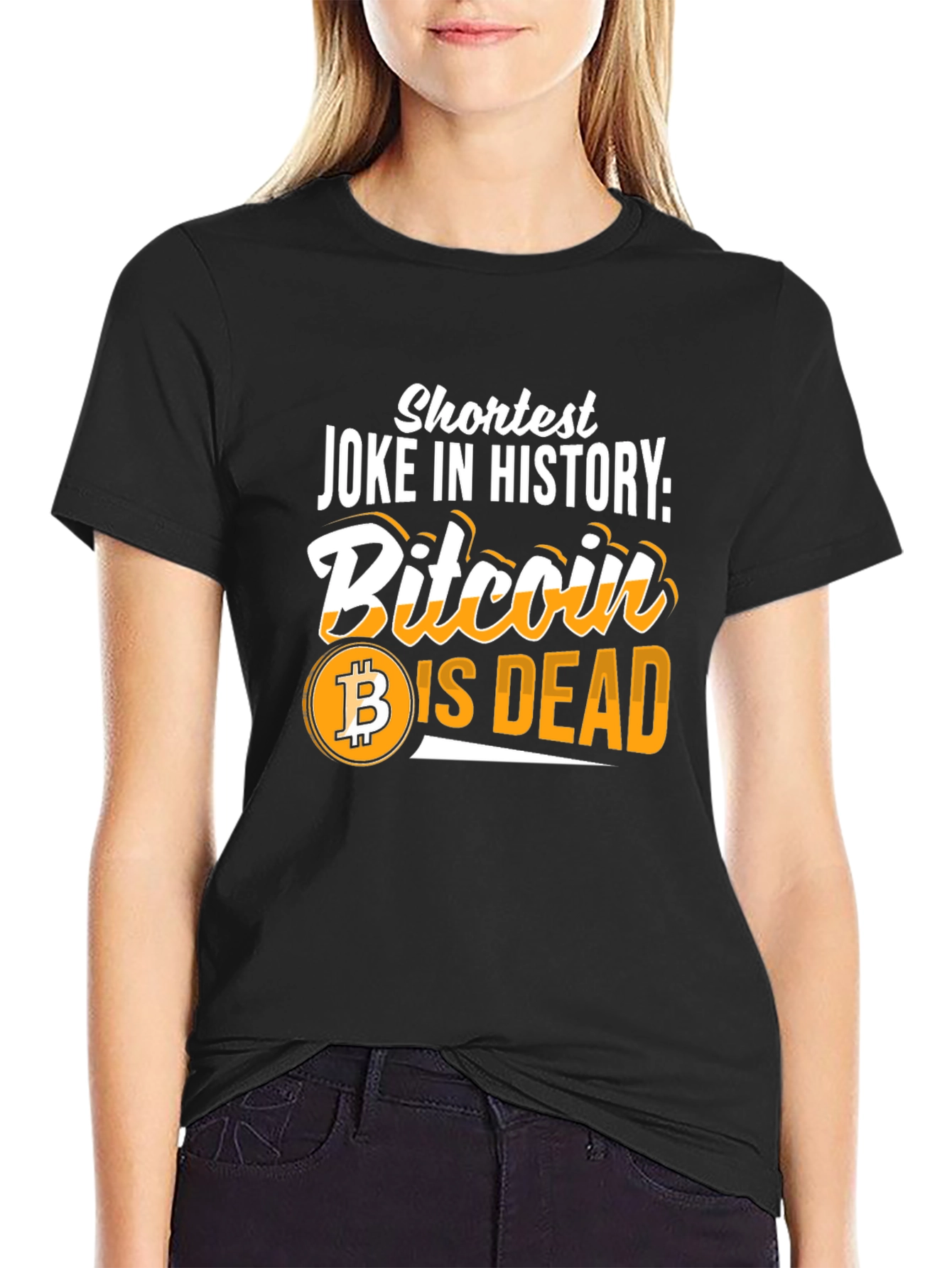 Bitcoin T-Shirt: Shortest Joke in History