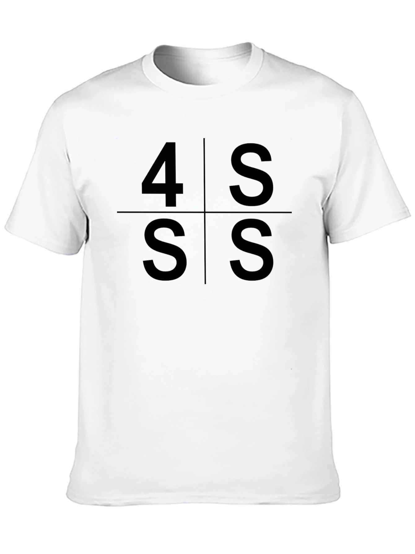 4 Ss Graphic T-Shirt - Black