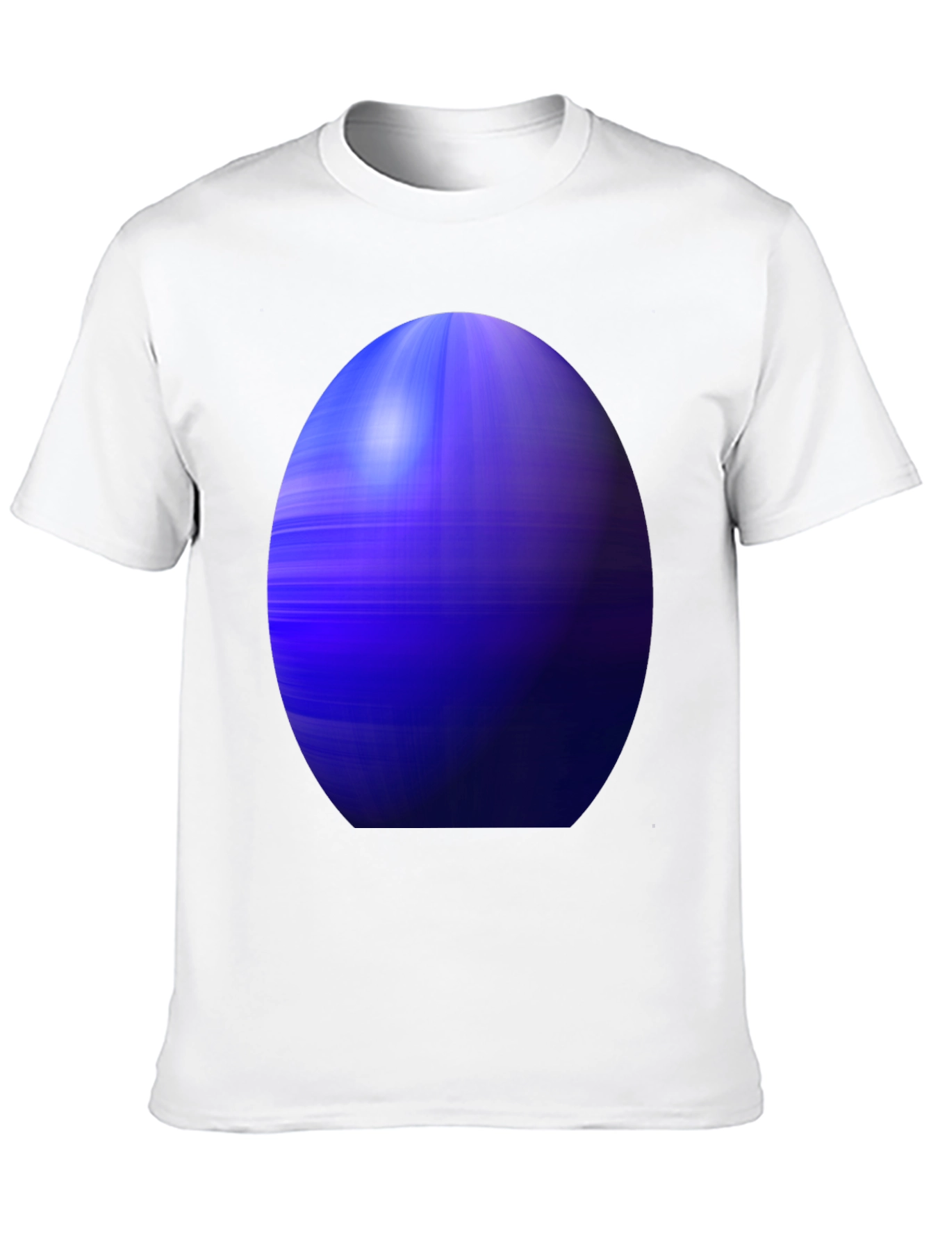 Abstract Blue Orb Graphic Tee