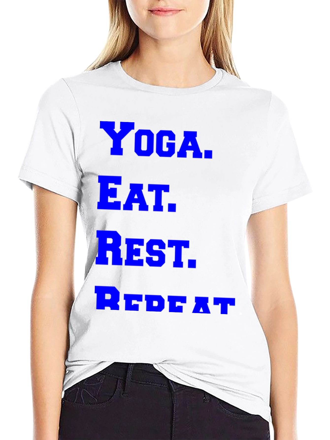 Yoga. Eat. Rest. Repeat. Graphic Tee