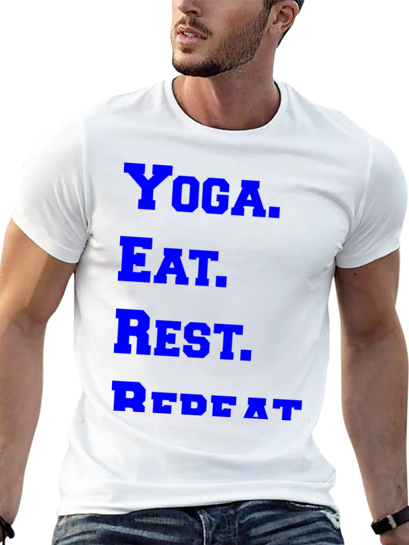Yoga. Eat. Rest. Repeat. Graphic Tee