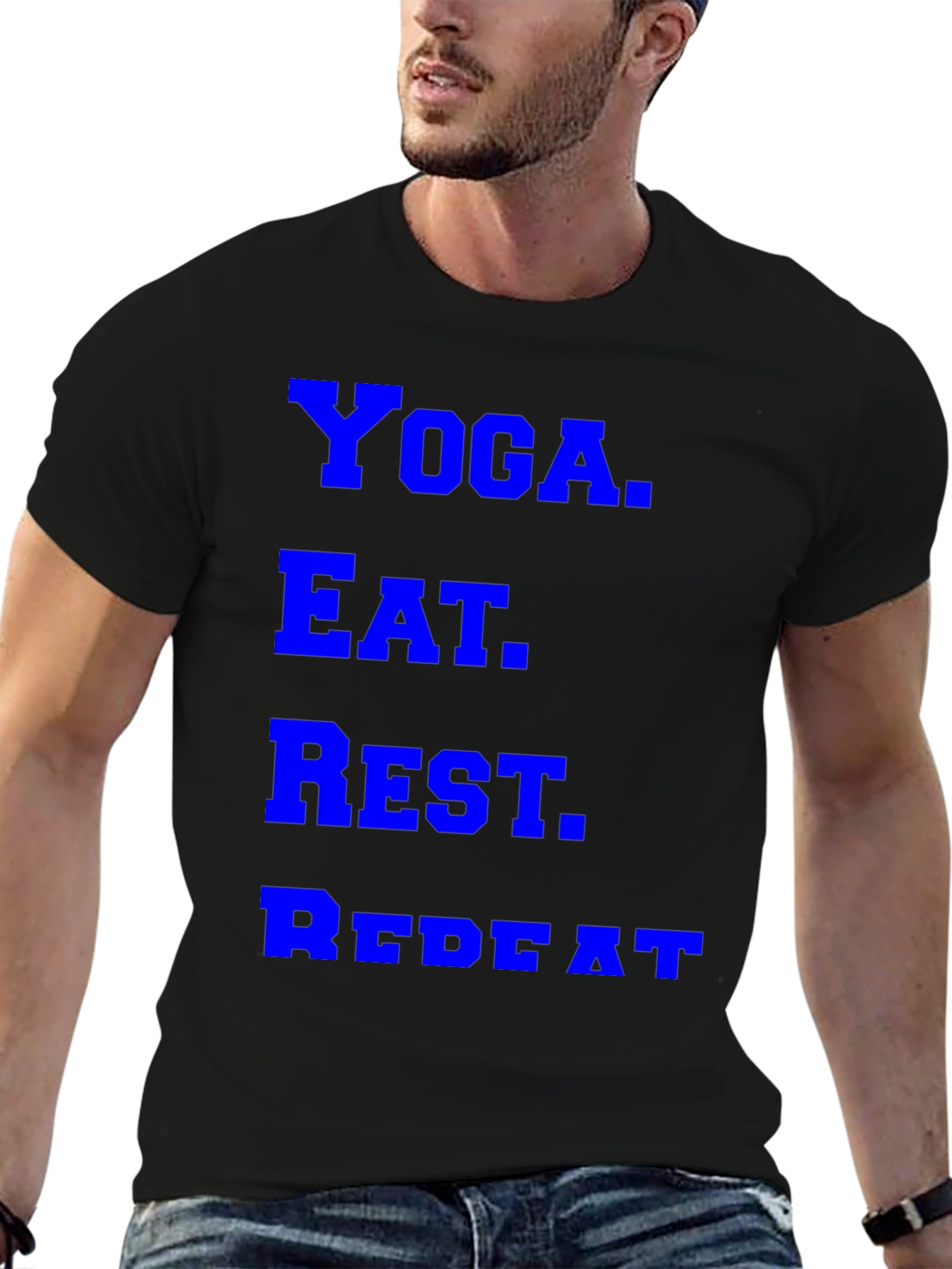 Yoga. Eat. Rest. Repeat. Graphic Tee