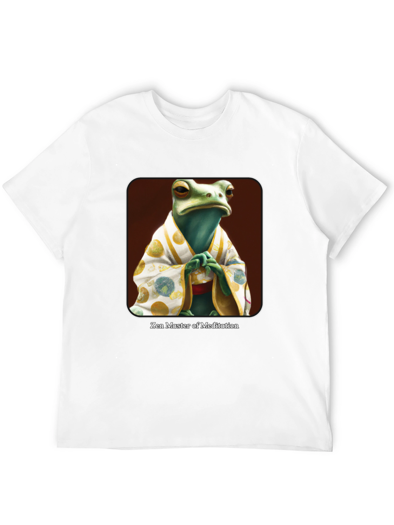 Zen Frog Meditation Master T-Shirt