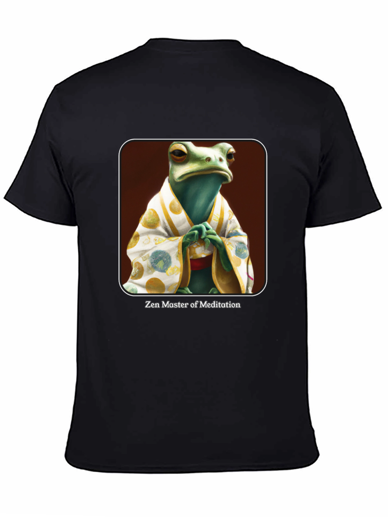 Zen Frog Meditation Master T-Shirt