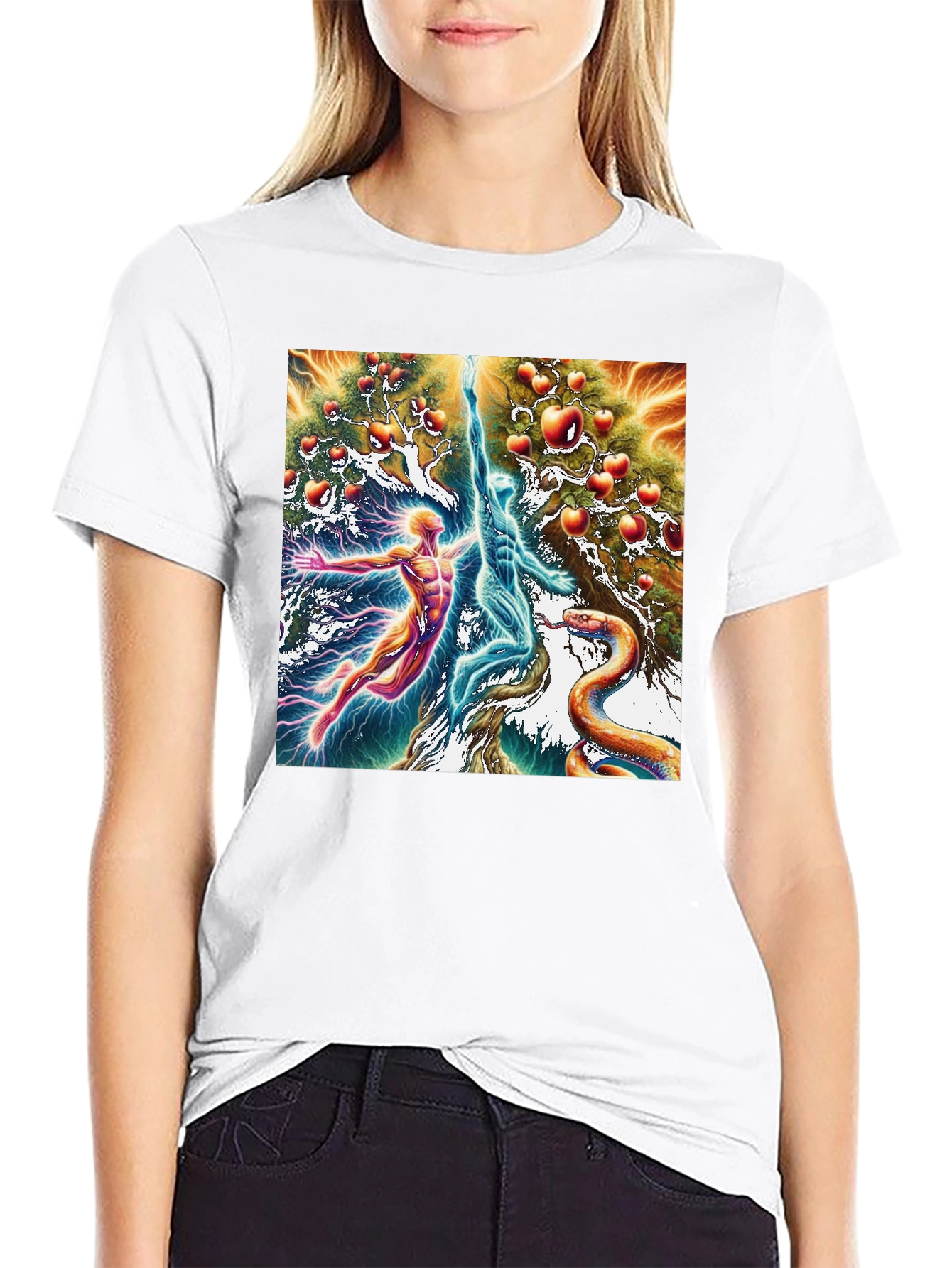 Adam & Eve Tree of Knowledge T-Shirt