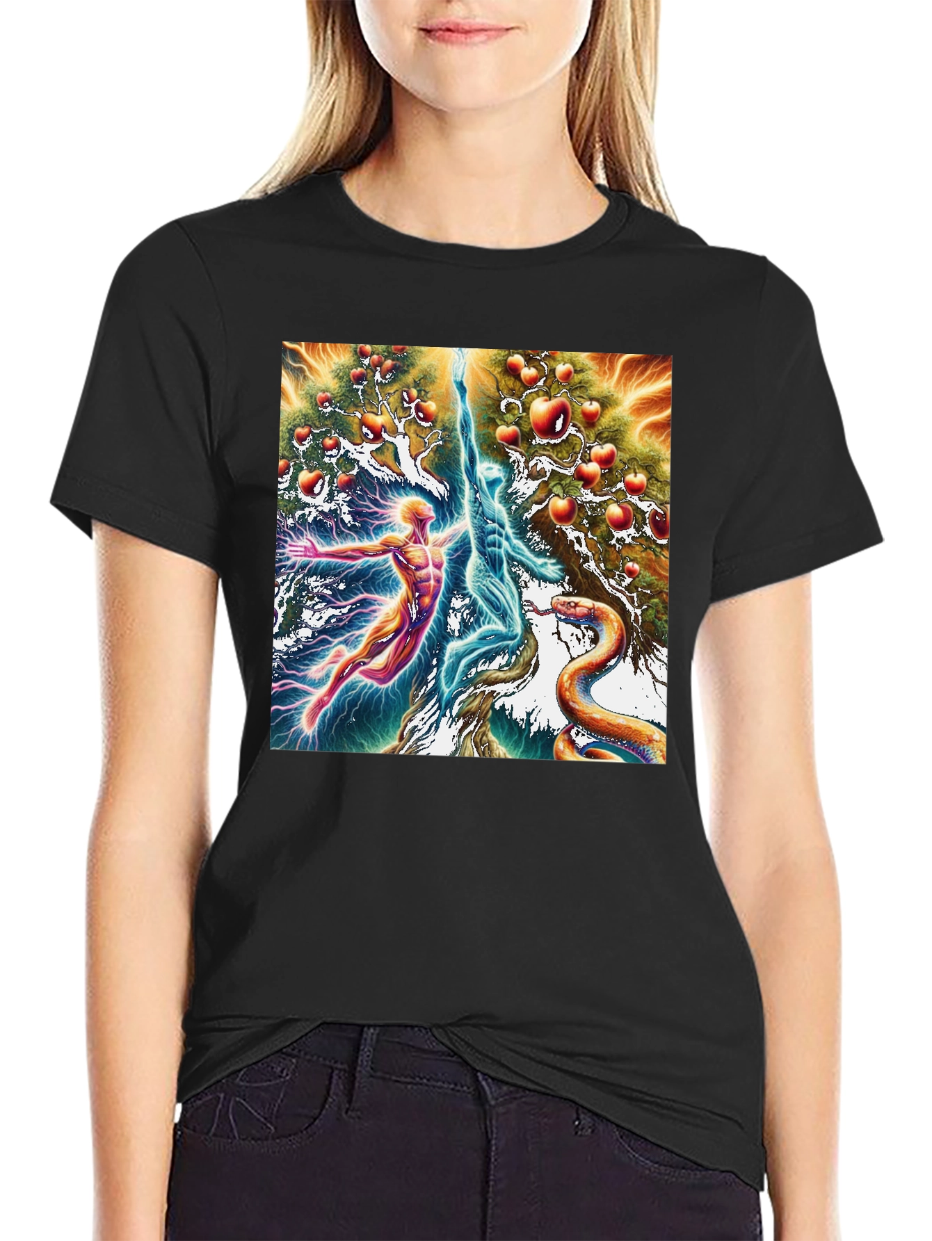 Adam & Eve Tree of Knowledge T-Shirt