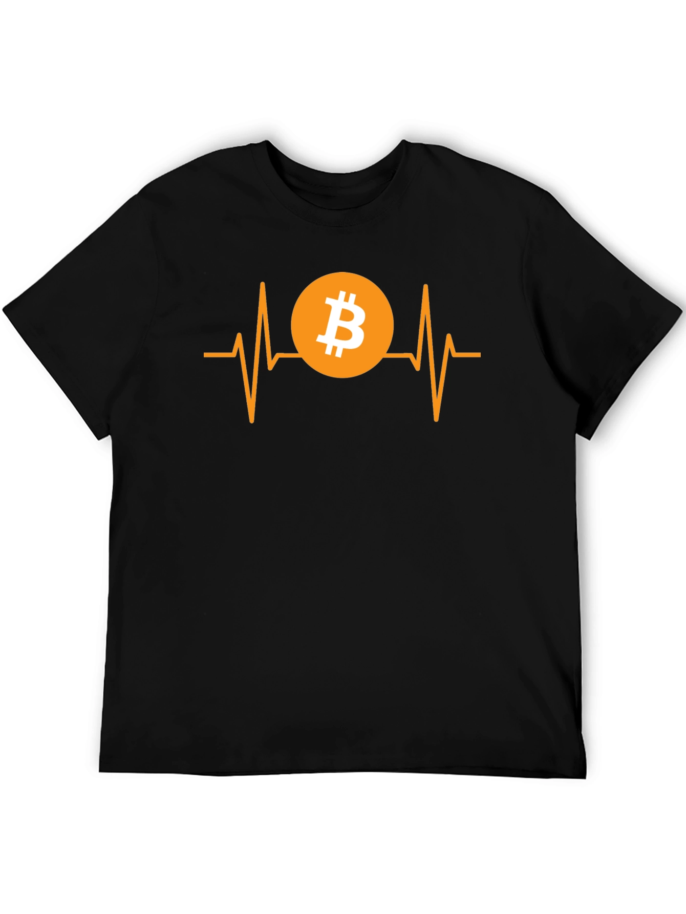Bitcoin Heartbeat T-Shirt - Crypto Lover Tee