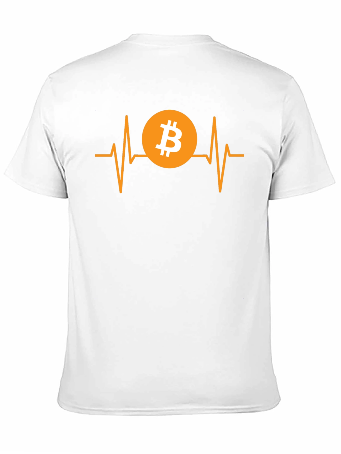Bitcoin Heartbeat T-Shirt - Crypto Lover Tee