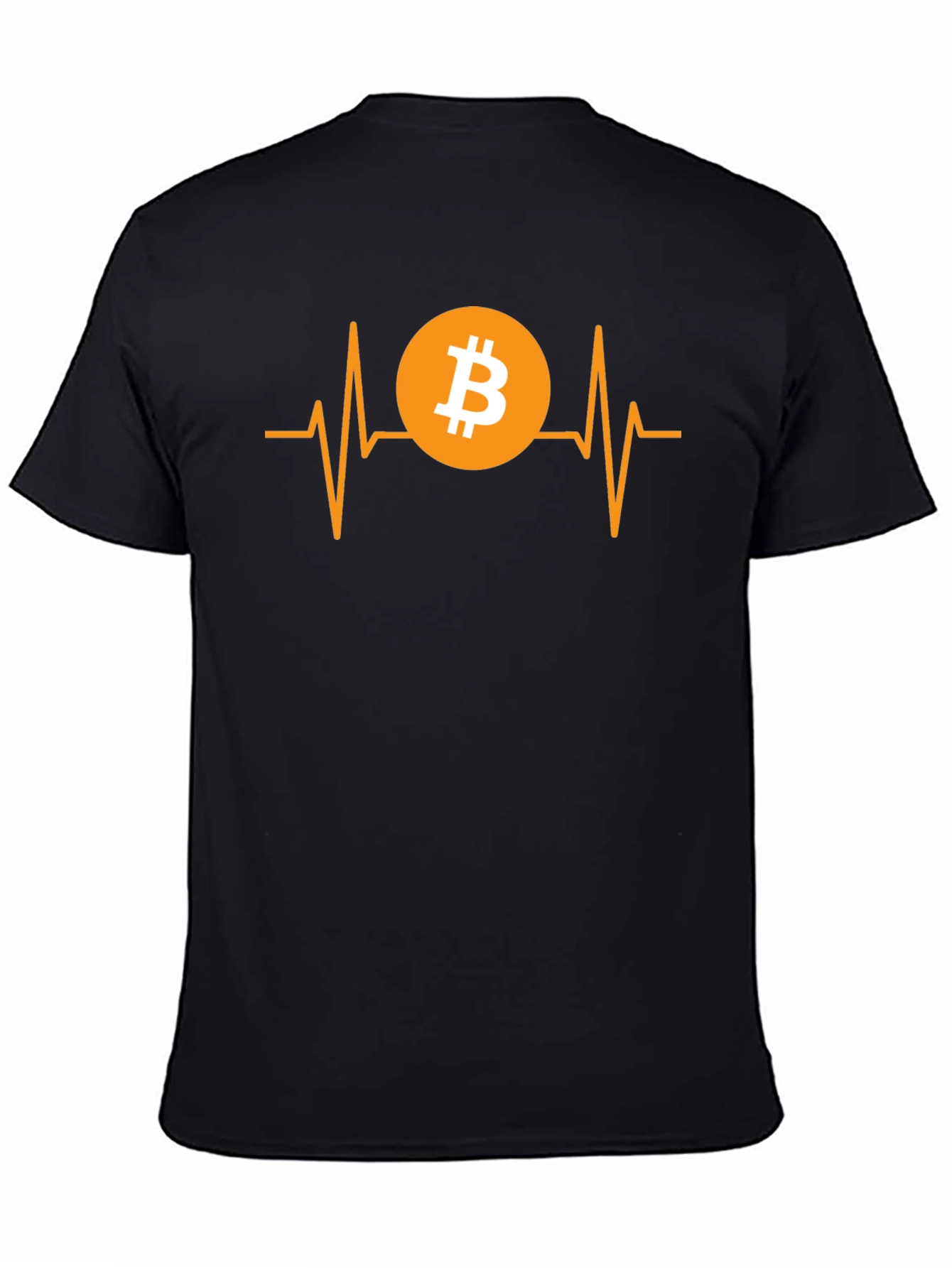 Bitcoin Heartbeat T-Shirt - Crypto Lover Tee