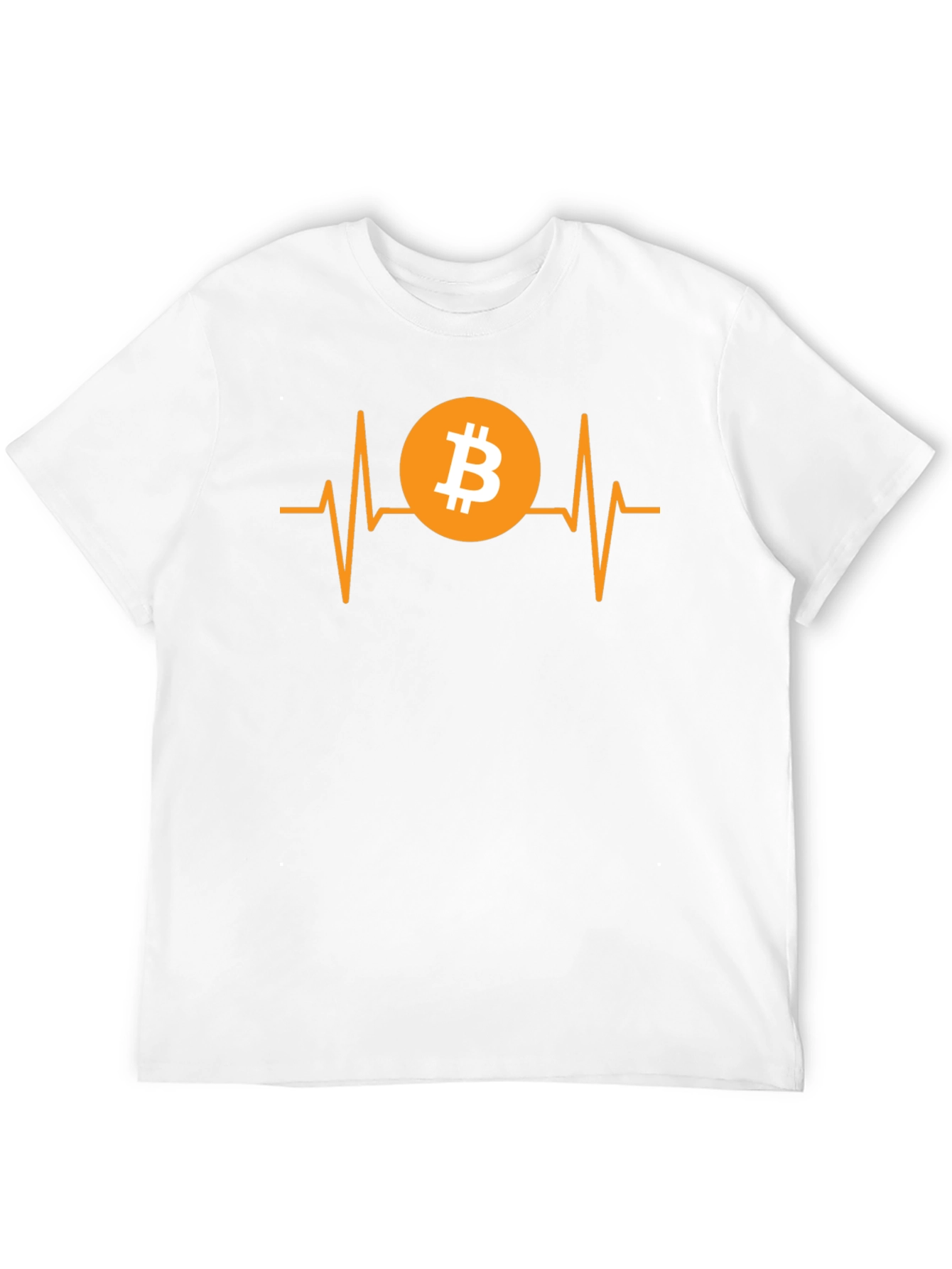Bitcoin Heartbeat T-Shirt - Crypto Lover Tee