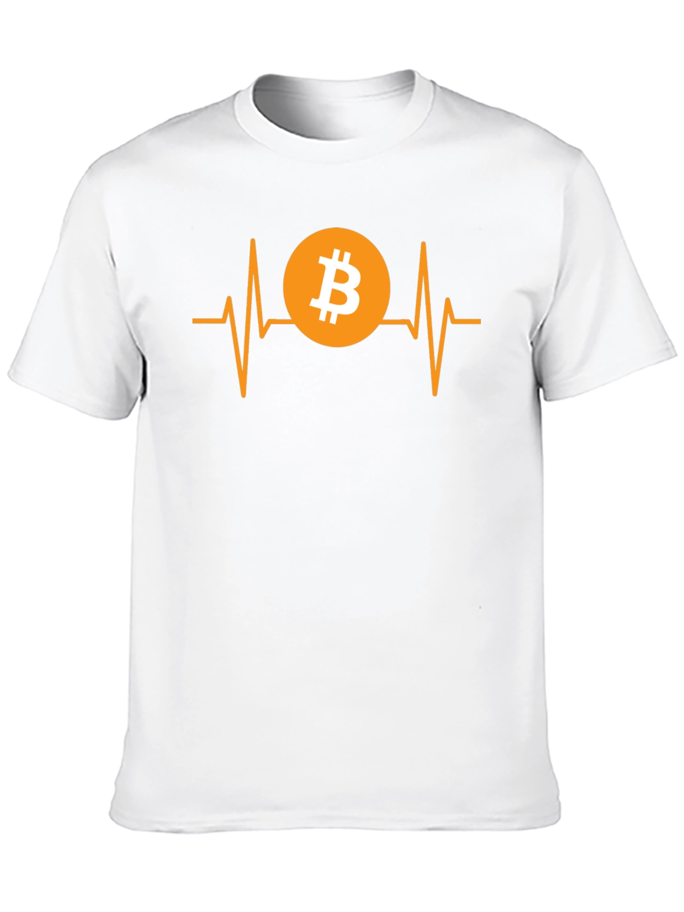 Bitcoin Heartbeat T-Shirt - Crypto Lover Tee