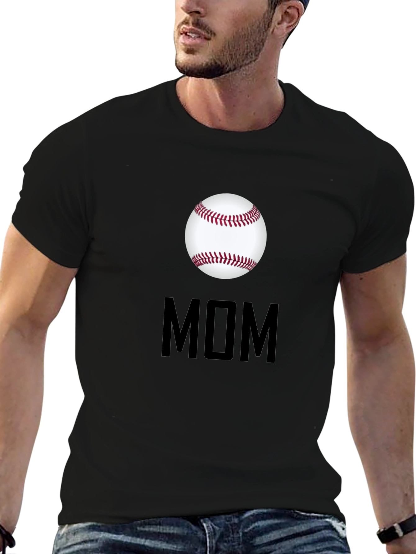 Baseball Mom Graphic T-Shirt - Sporty Casual Tee