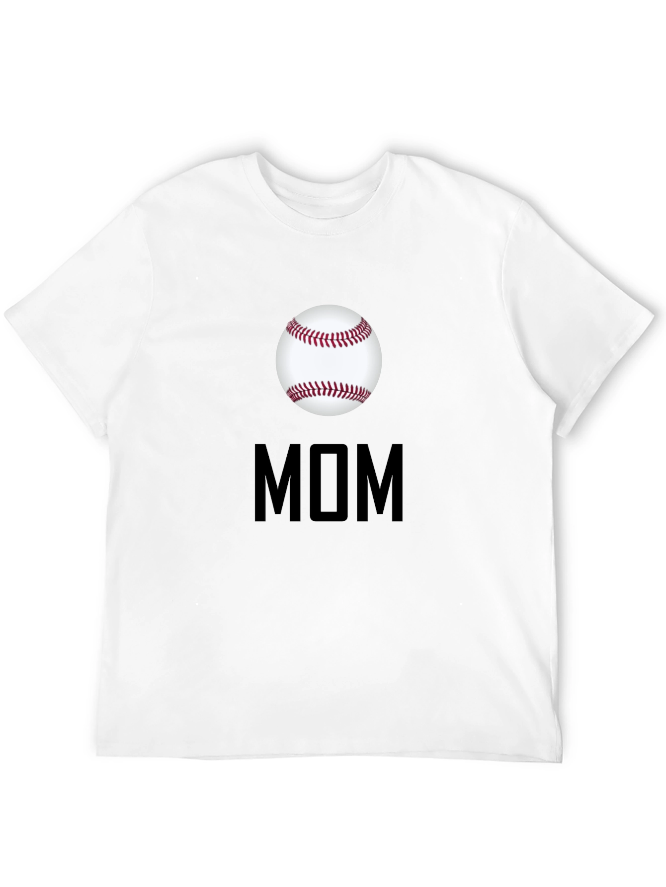 Baseball Mom Graphic T-Shirt - Sporty Casual Tee