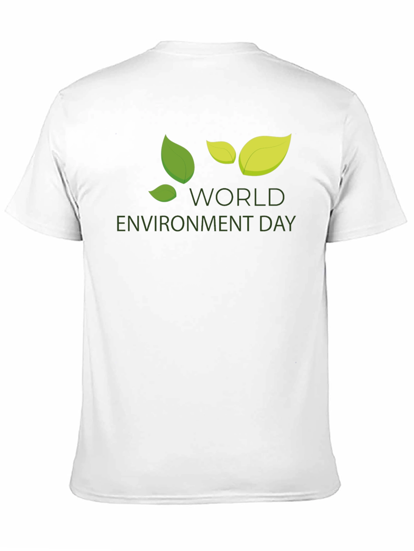 World Environment Day Black T-Shirt