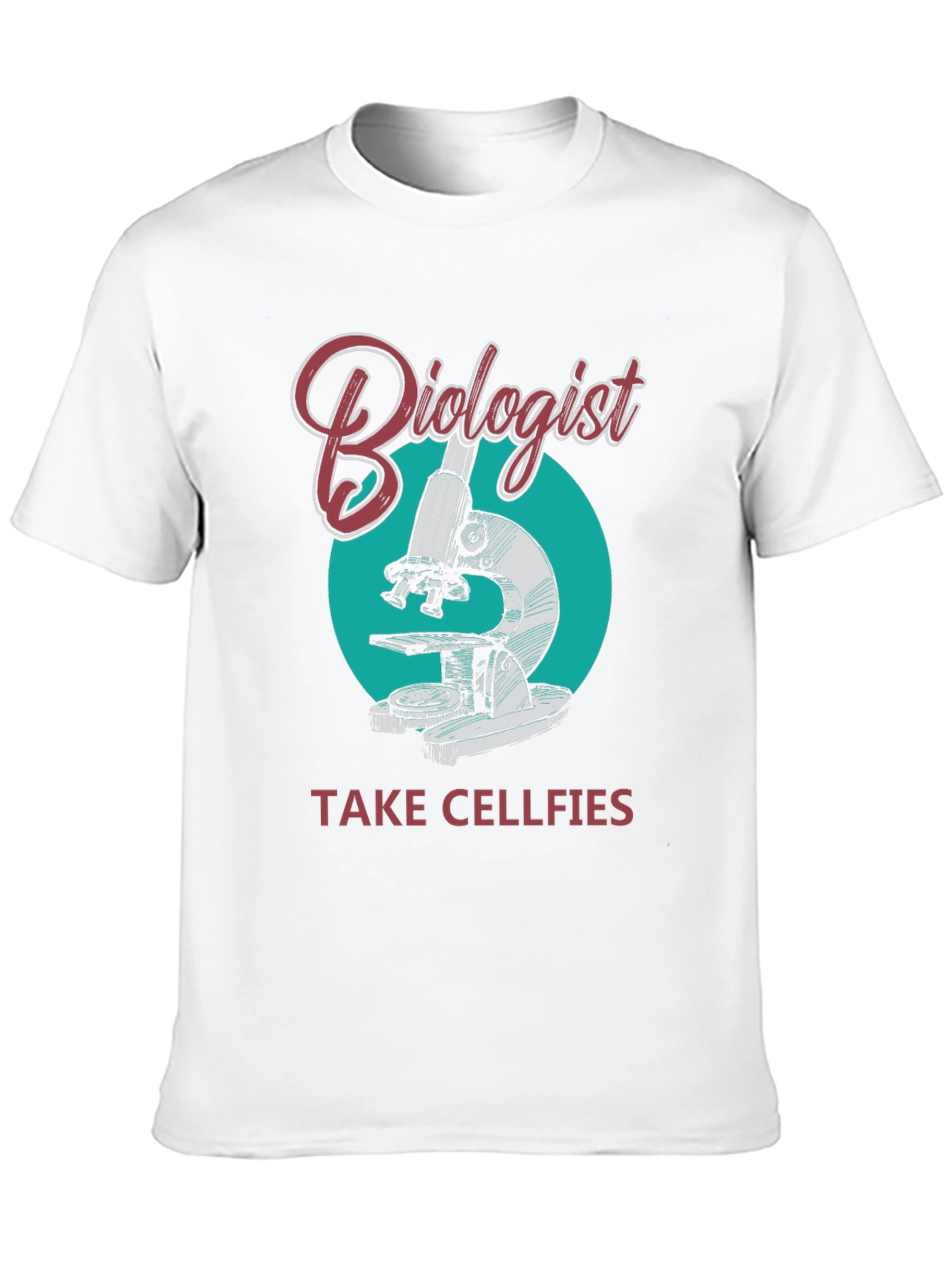 Biologist Take Cellfies Graphic T-Shirt