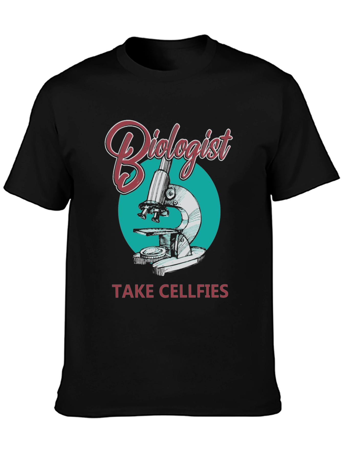 Biologist Take Cellfies Graphic T-Shirt