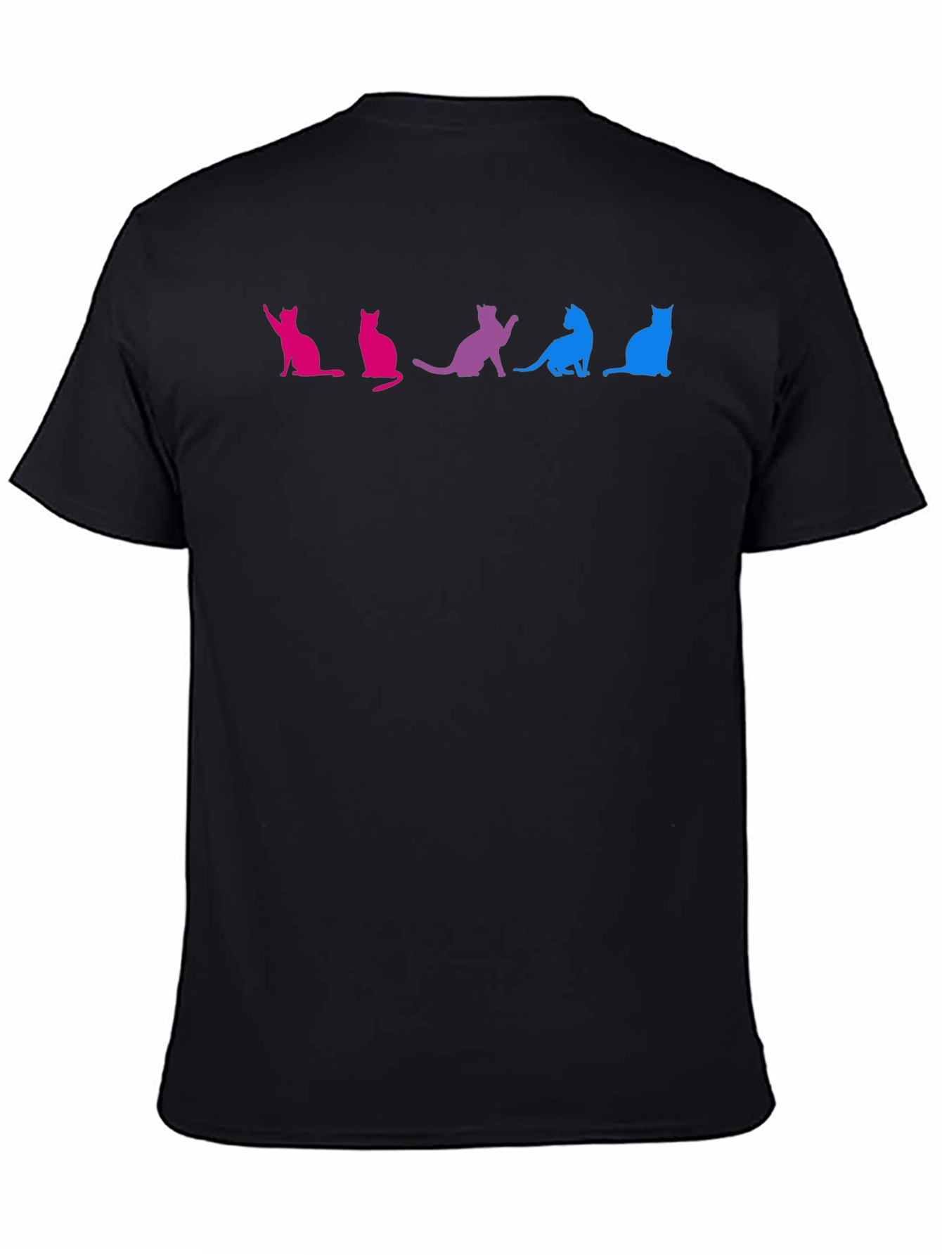 Bisexual Pride Cats Graphic T-Shirt