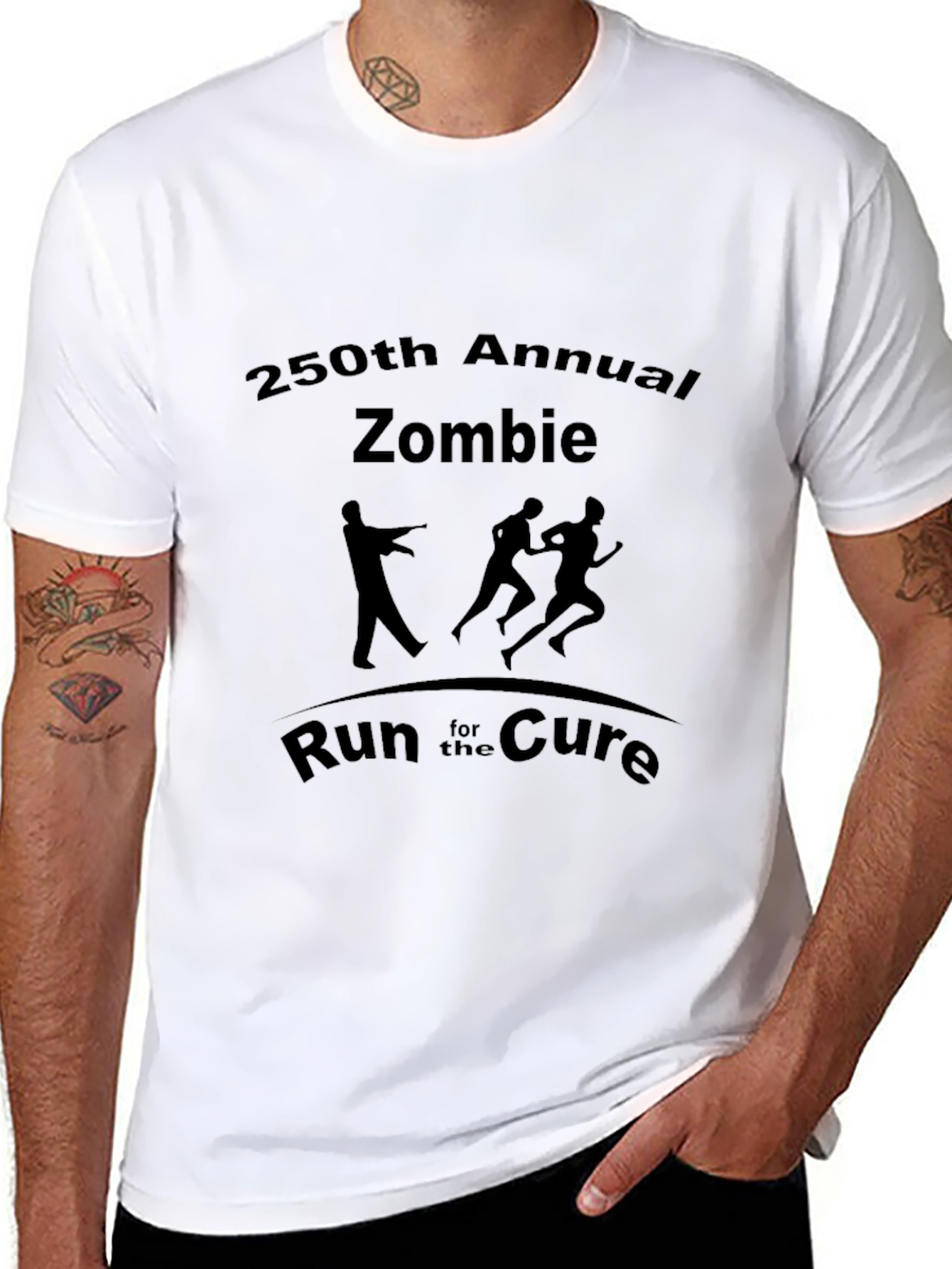 Zombie Run T-Shirt: 250th Annual Cure
