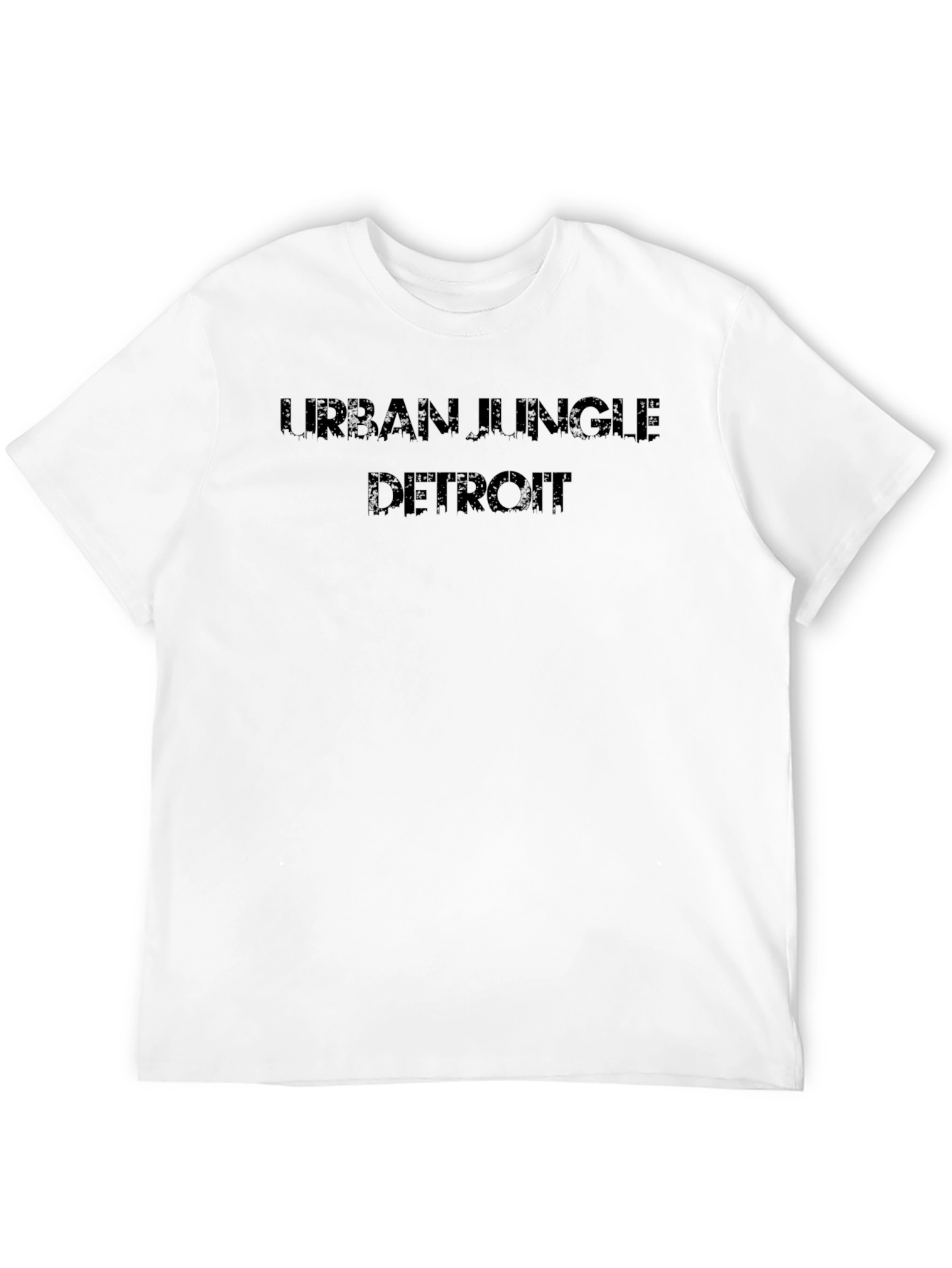 Urban Jungle Detroit Black T-Shirt