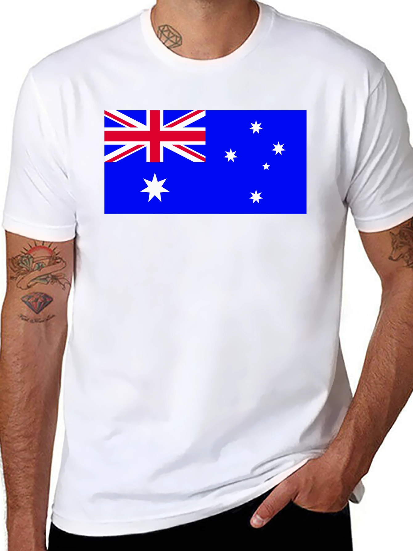 Australia Flag Graphic T-Shirt