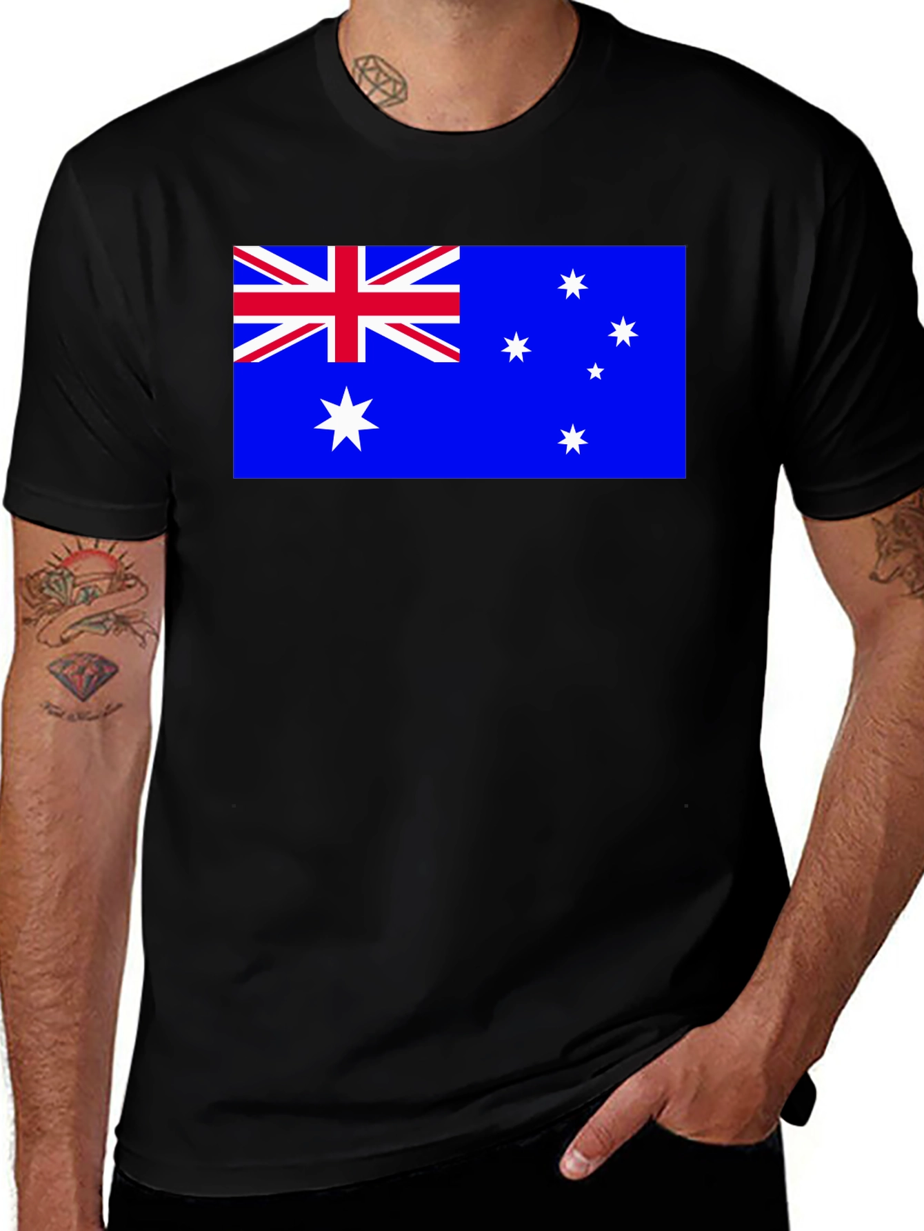 Australia Flag Graphic T-Shirt
