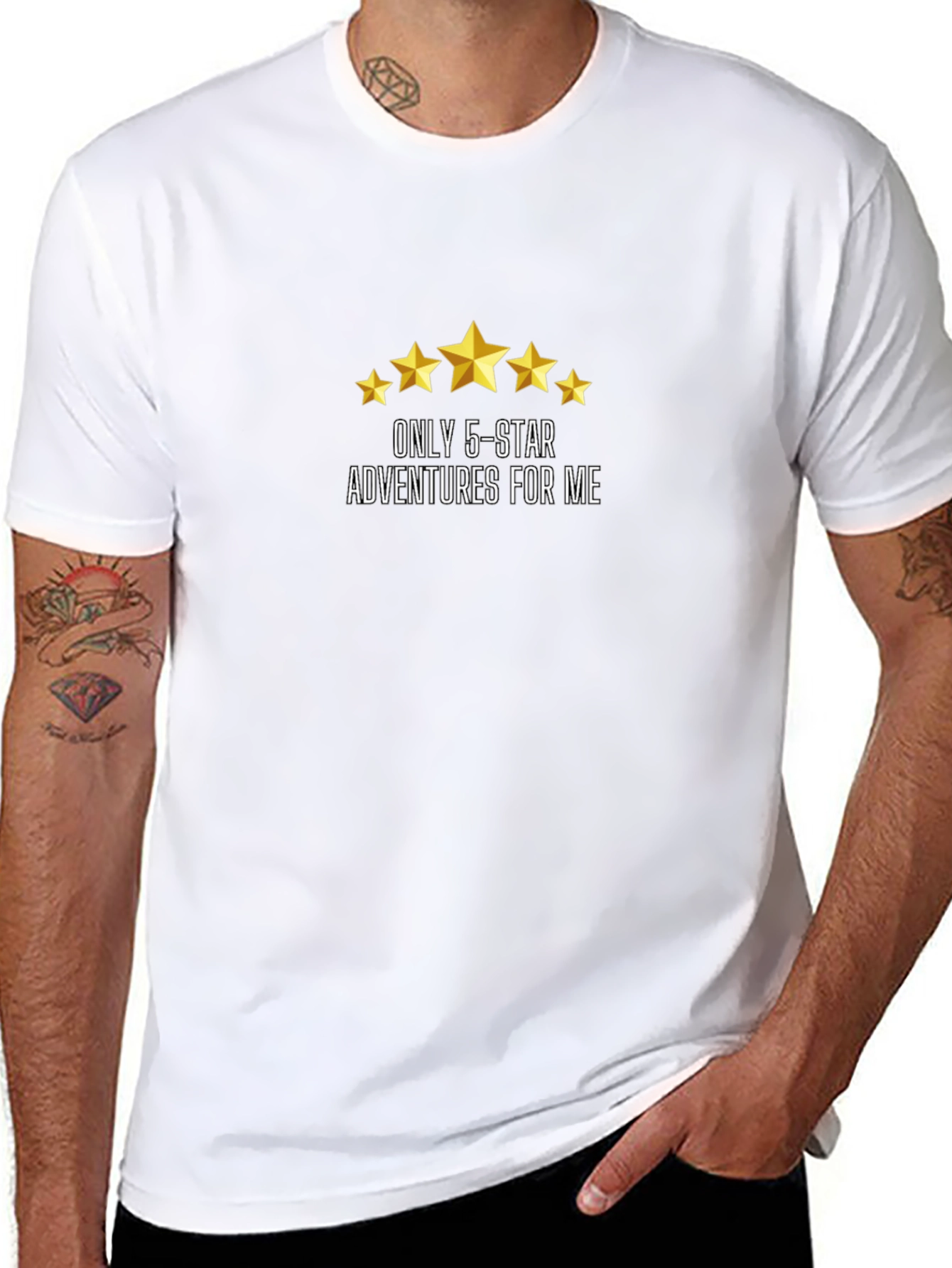 5-Star Adventures Graphic Tee - Premium Quality