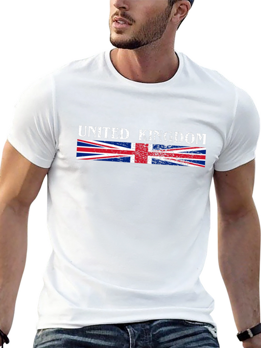 United Kingdom Flag Graphic Tee